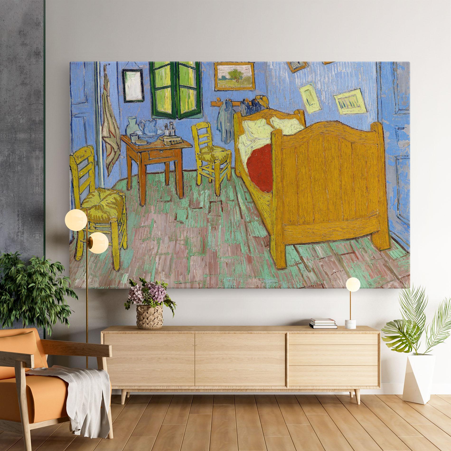 Tablou Canvas The Bedroom mockup 9