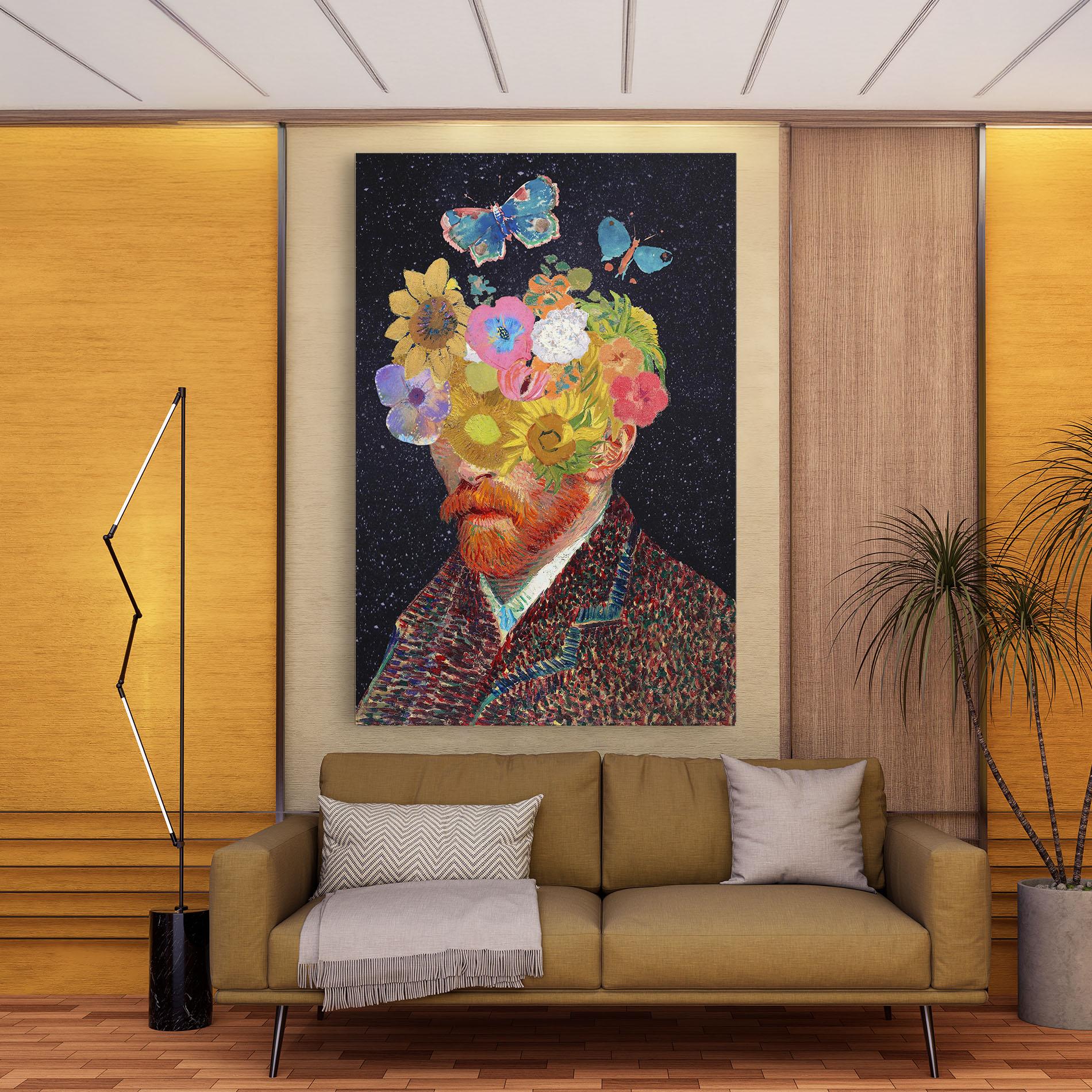 Tablou Canvas Flower Self Portrait mockup 9