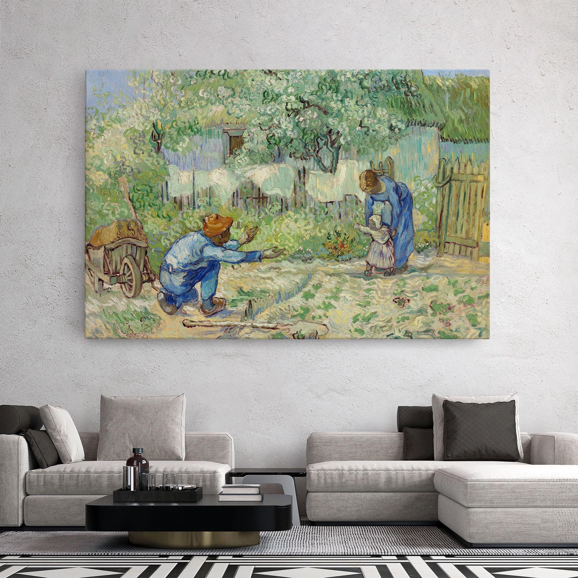 Tablou Canvas First Steps mockup 2