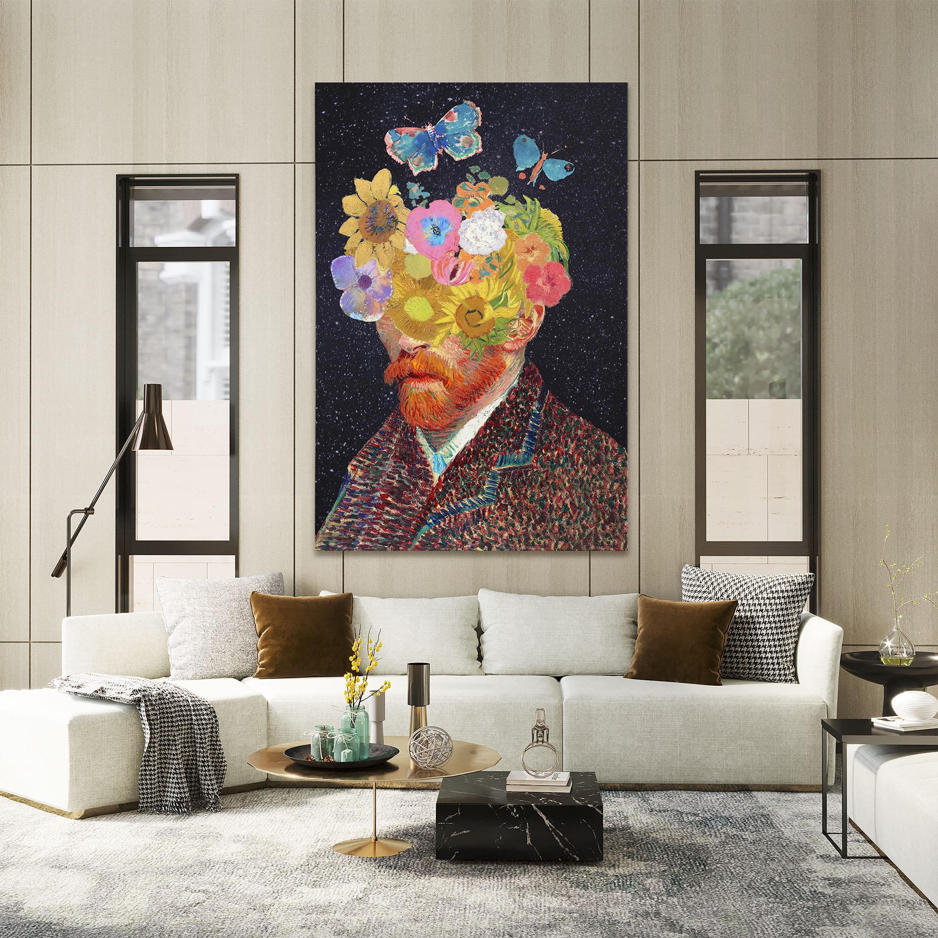 Tablou Canvas Flower Self Portrait mockup 2