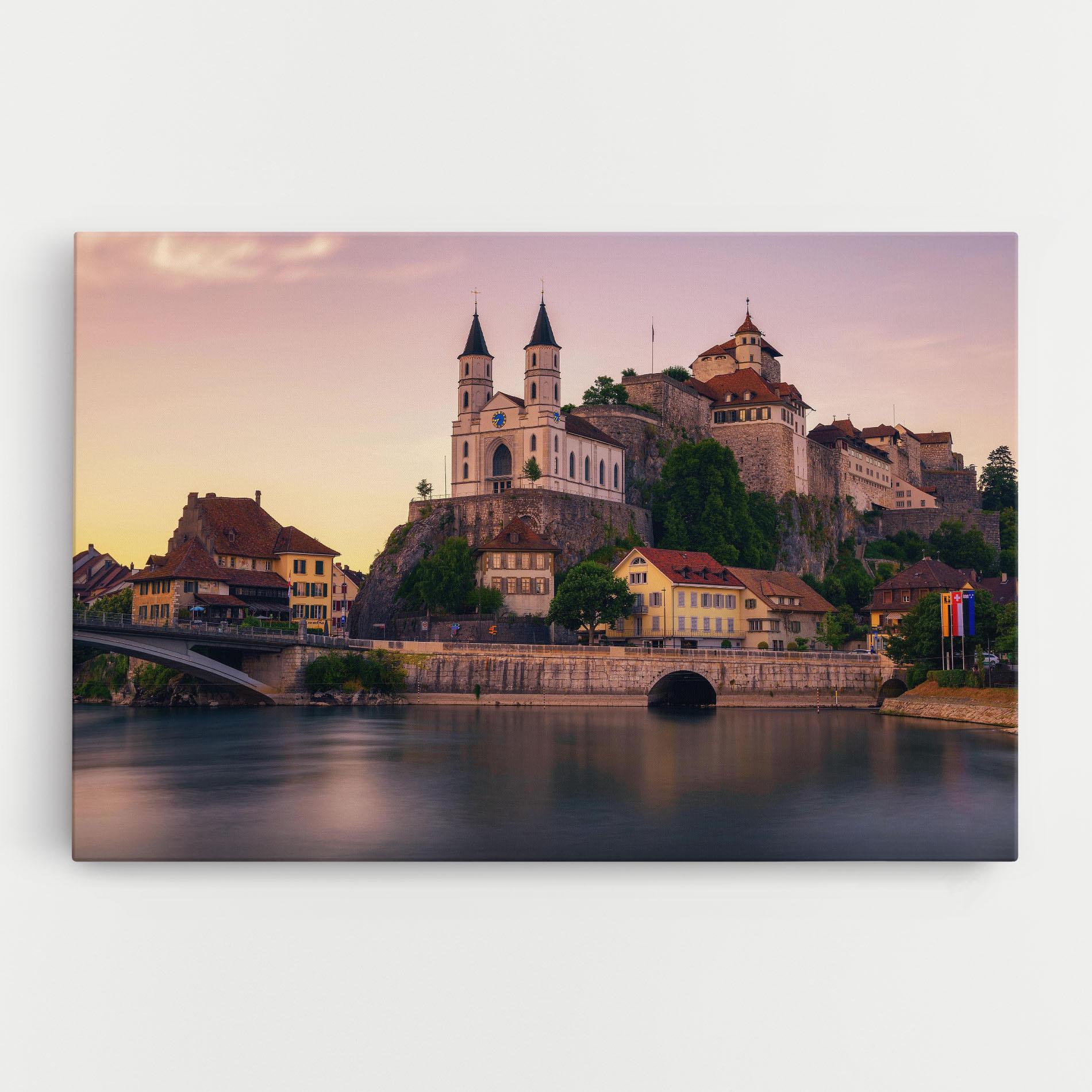 Tablou Canvas Aarburg Castle mockup 0