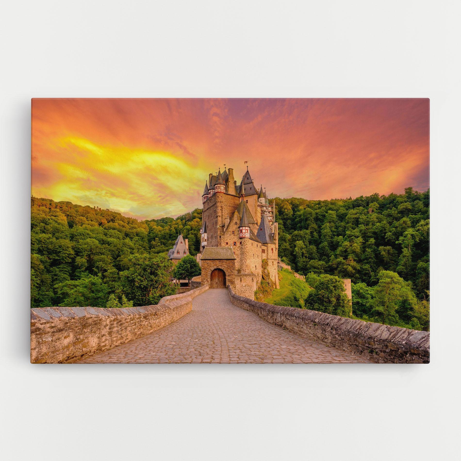 Tablou Canvas Burg Eltz Castle mockup 0