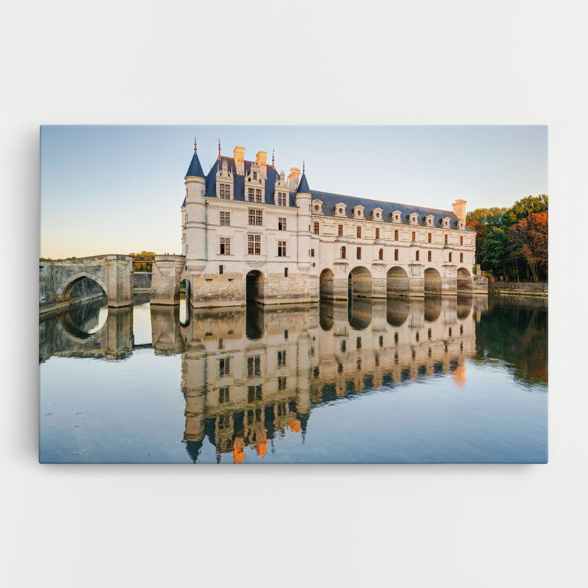 Chateau Chenonceau Castle mockup 0