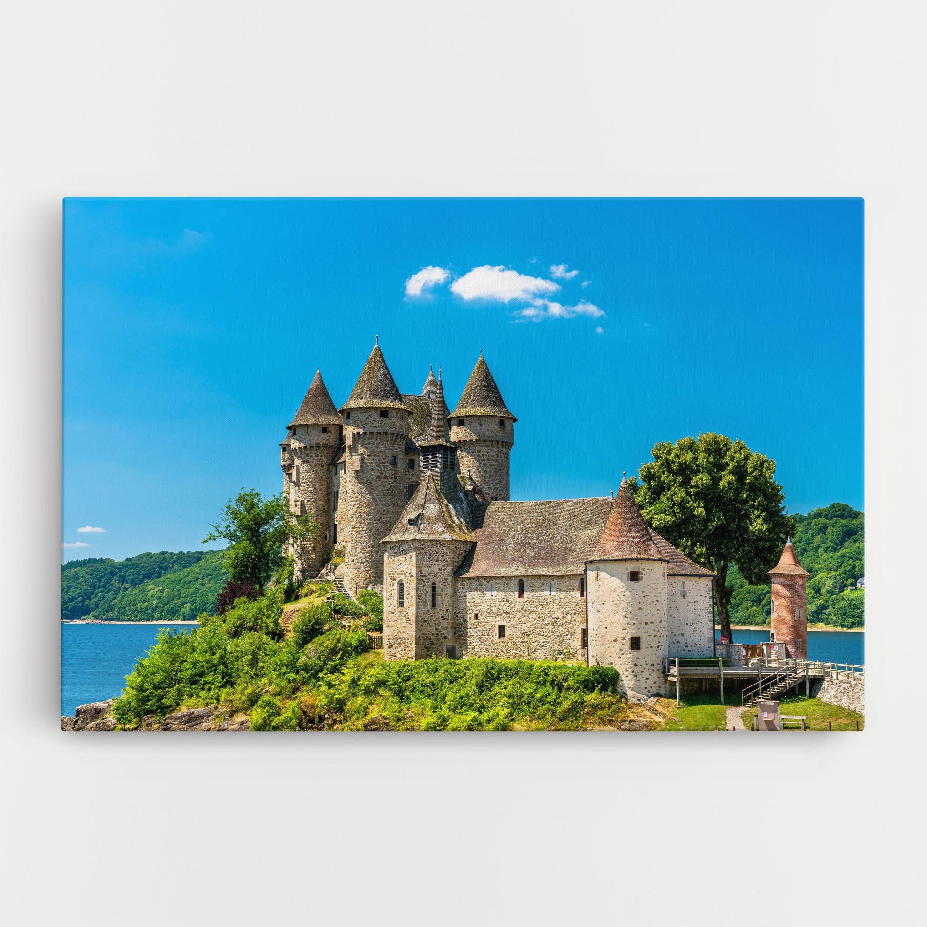 Tablou Canvas Medieval Castle France mockup 0