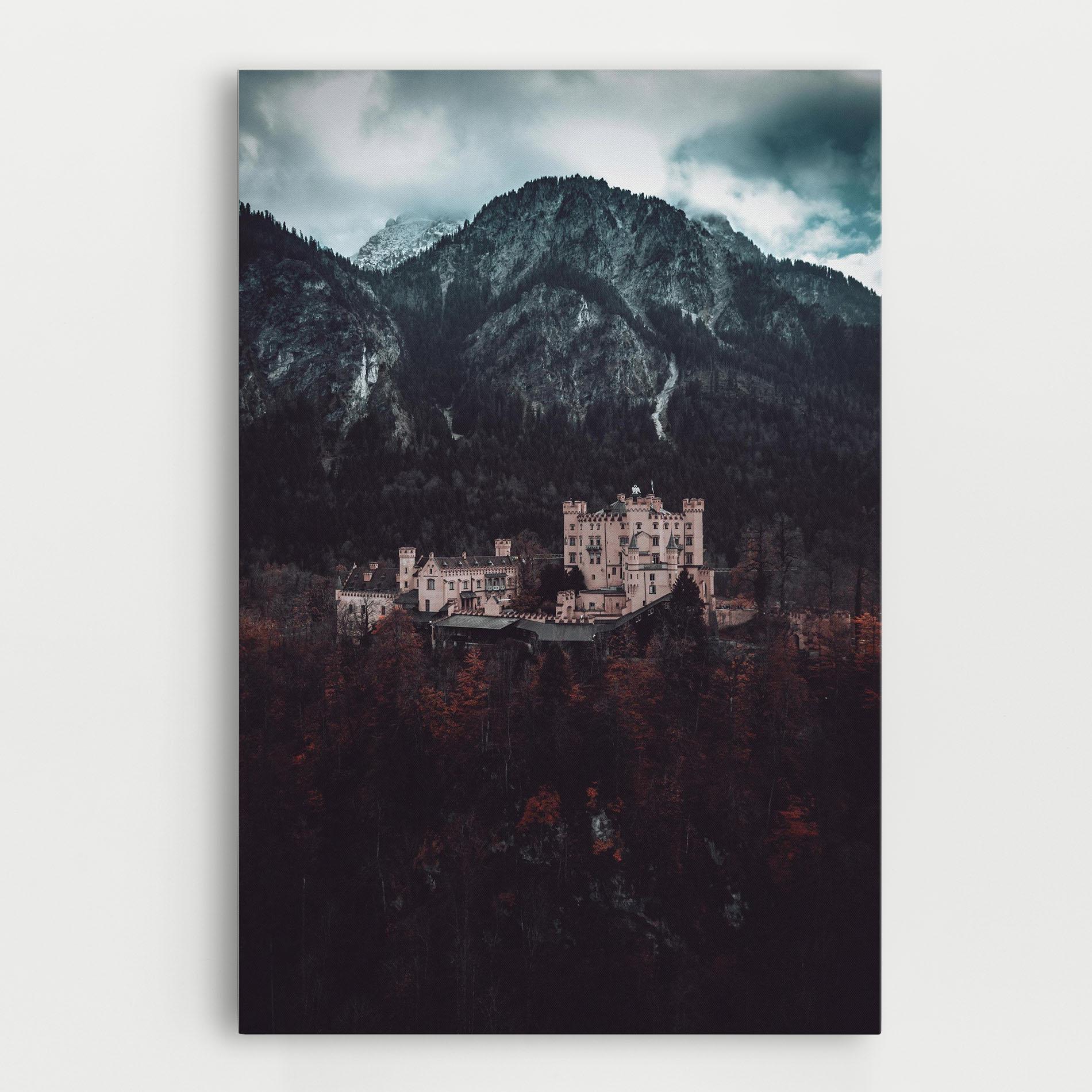 Tablou Canvas Forest Castle mockup 0