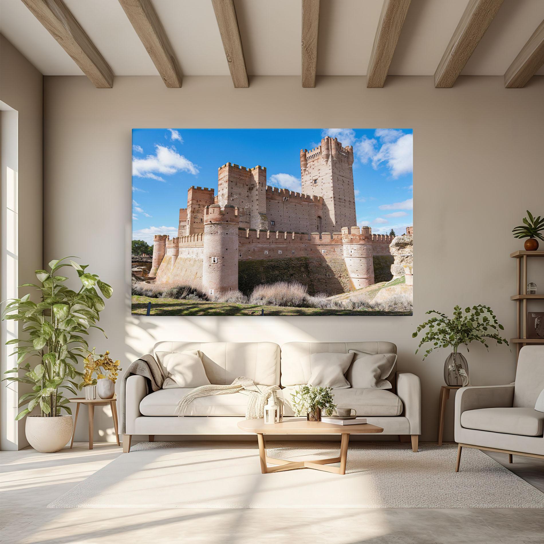 Tablou Canvas Castle La Mota mockup 6