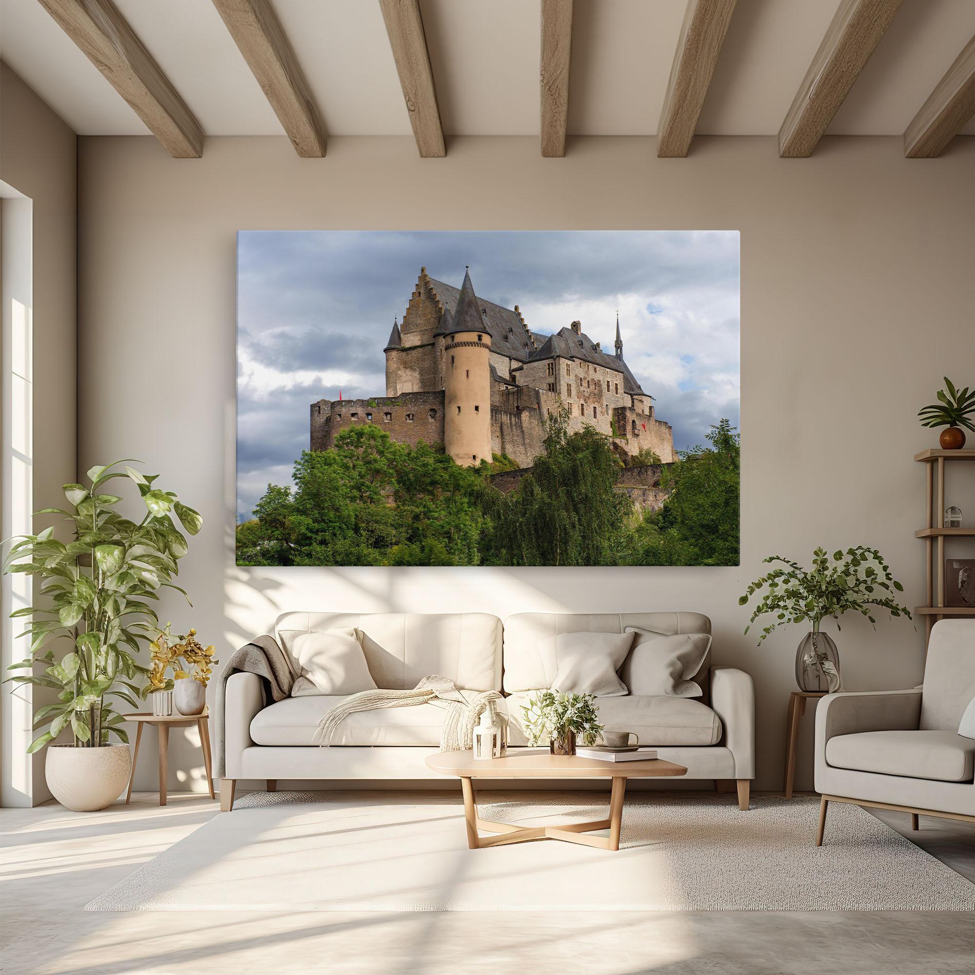 Tablou Canvas Castle Vianden mockup 6