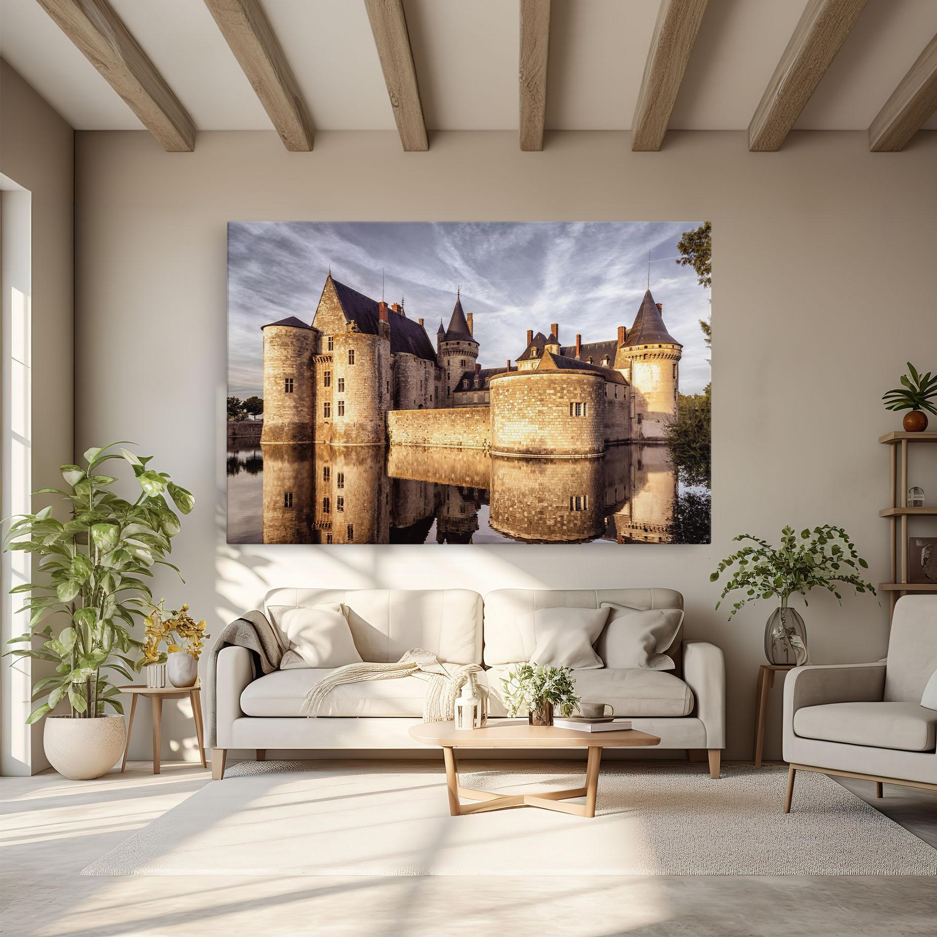 Tablou Canvas Chateau Castle mockup 6