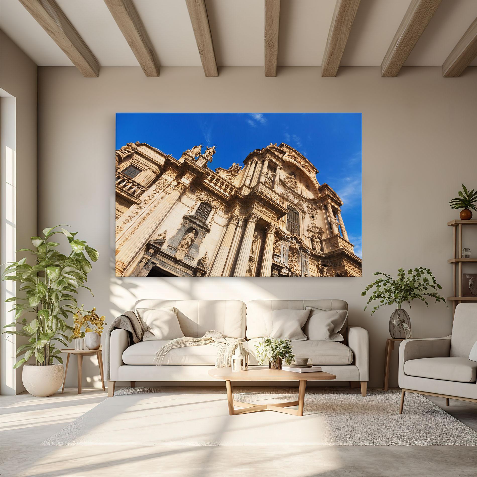 Tablou Canvas Church Saint Mary mockup 6