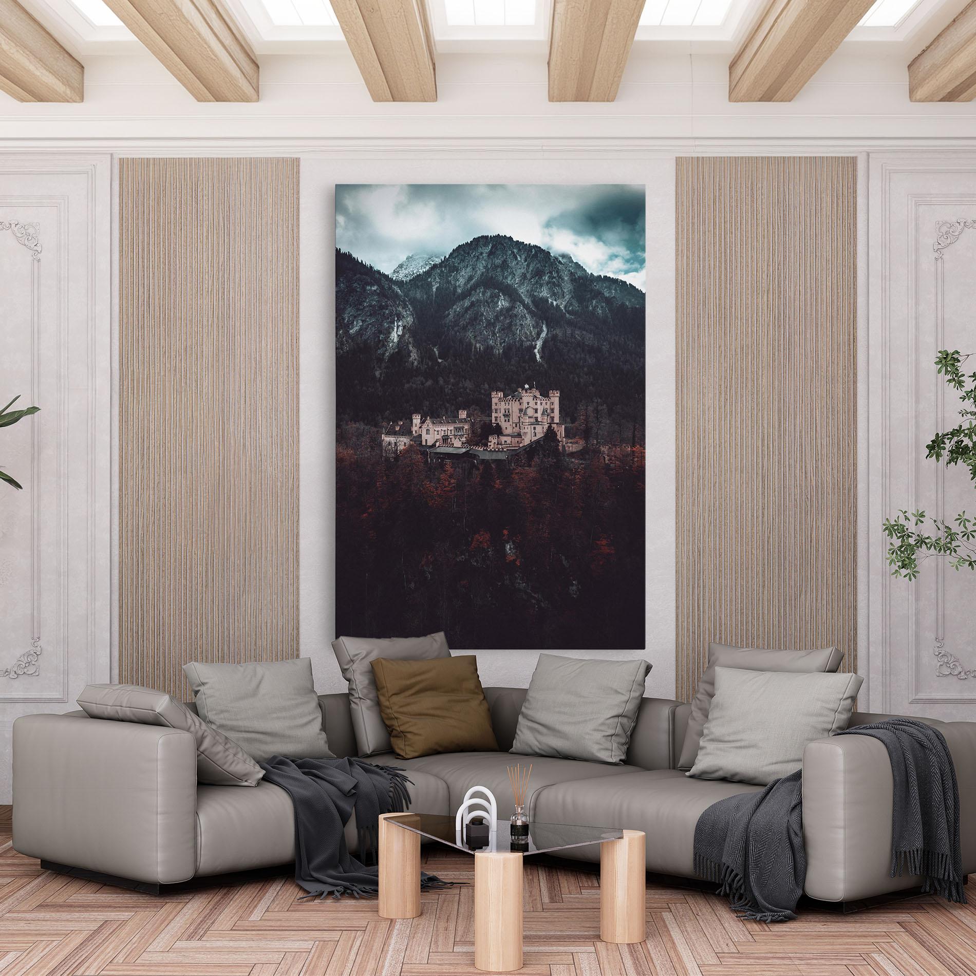 Tablou Canvas Forest Castle mockup 6