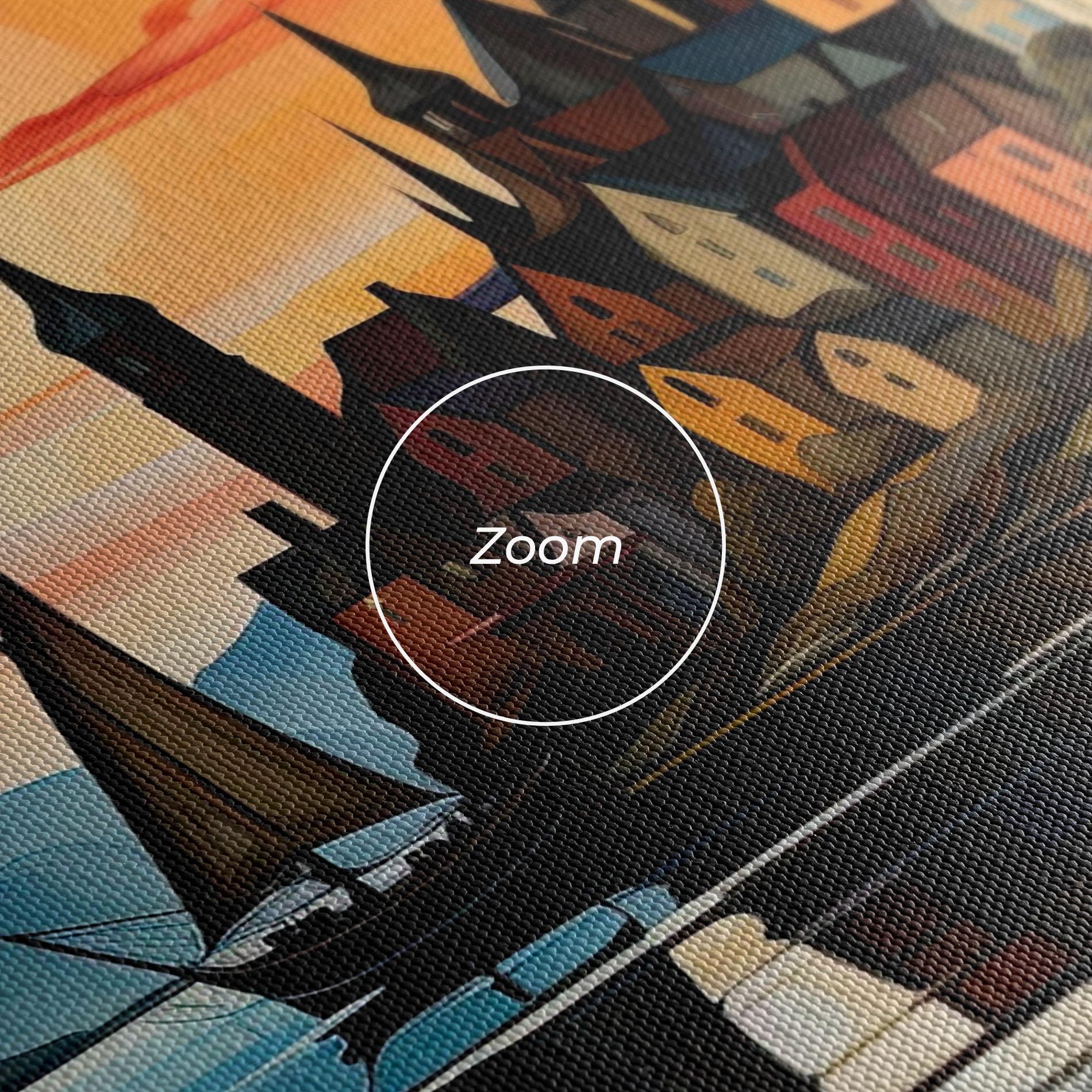 Tablou Canvas Castle Painting mockup 3