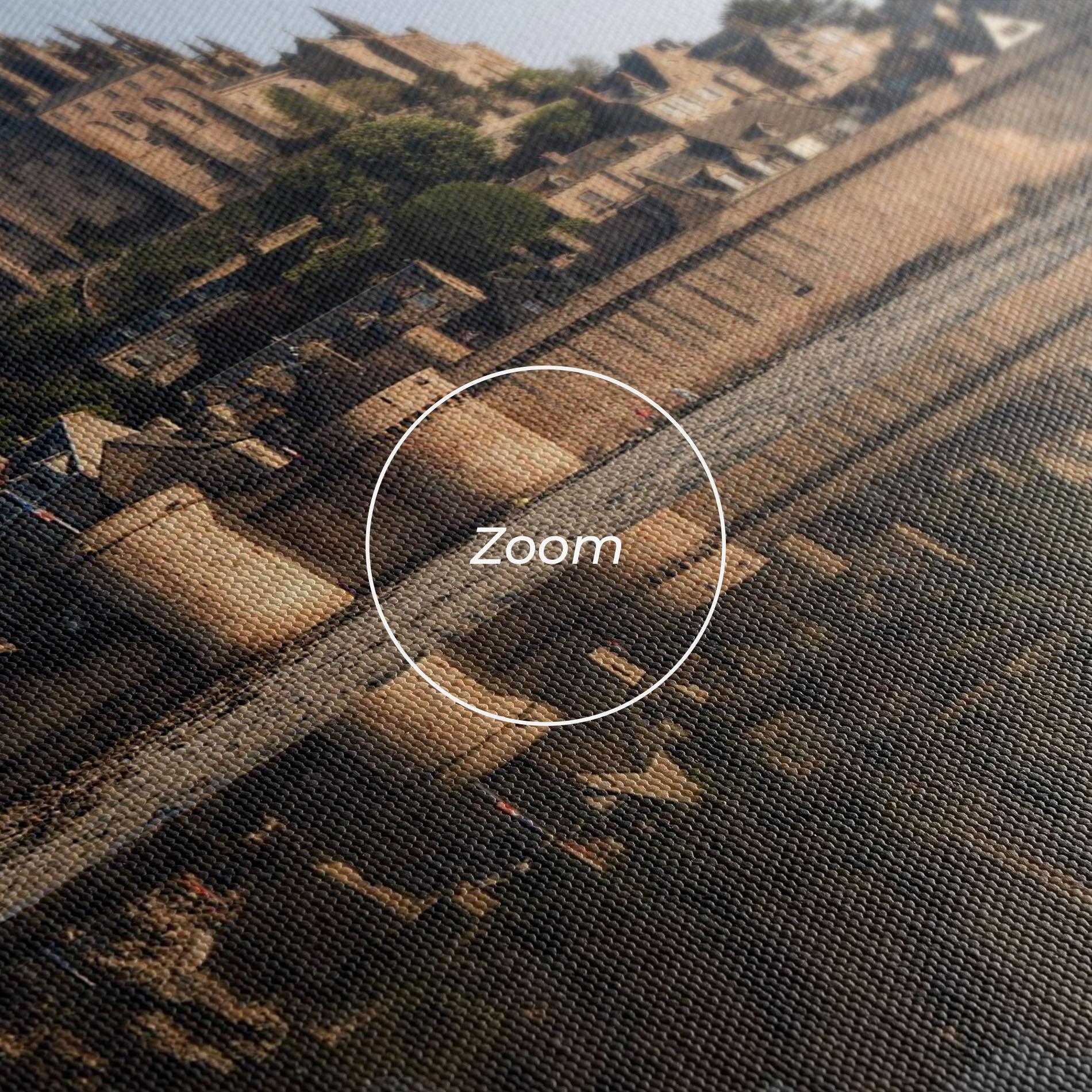 Tablou Canvas Castle Reflection mockup 3