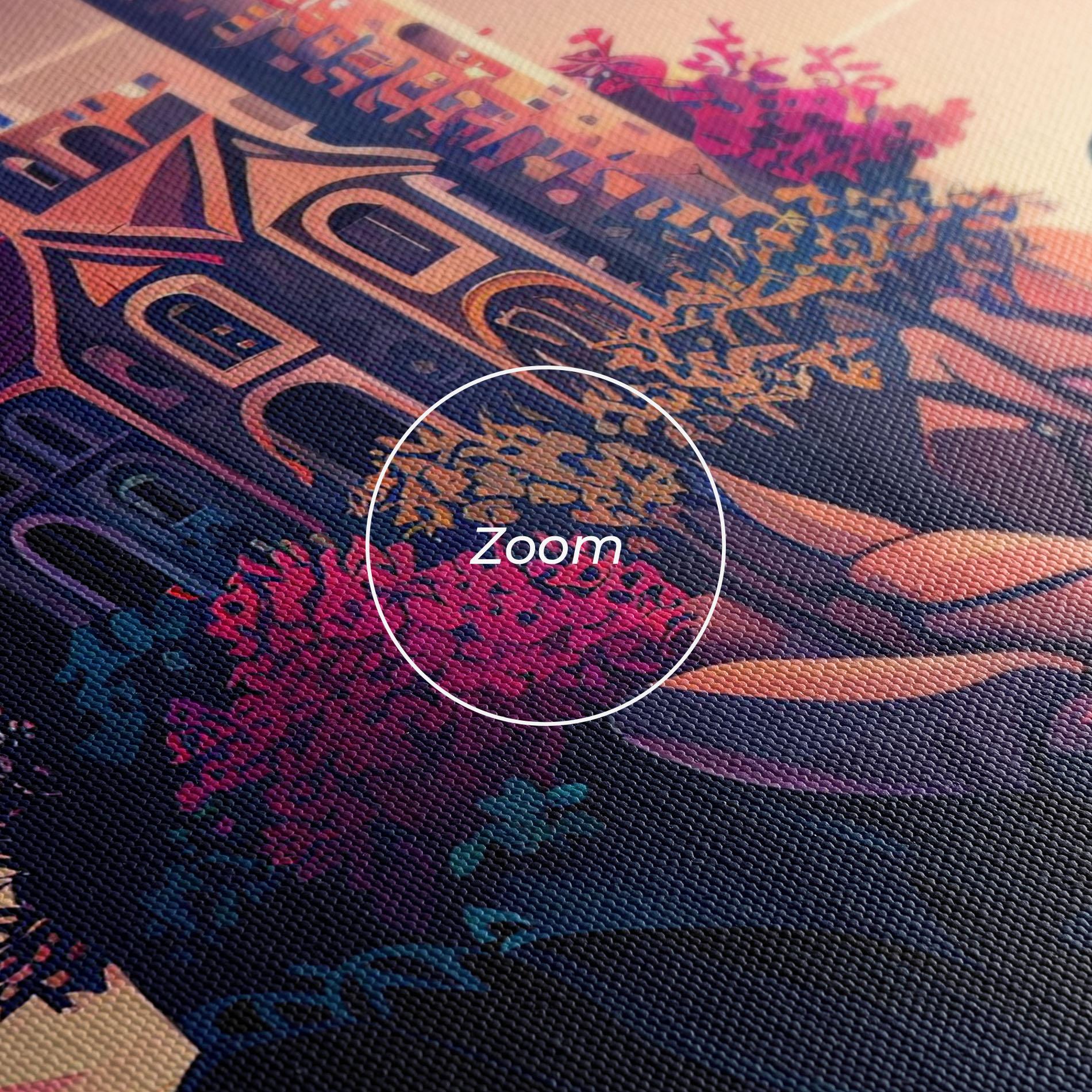 Tablou Canvas Cliff Castle mockup 3