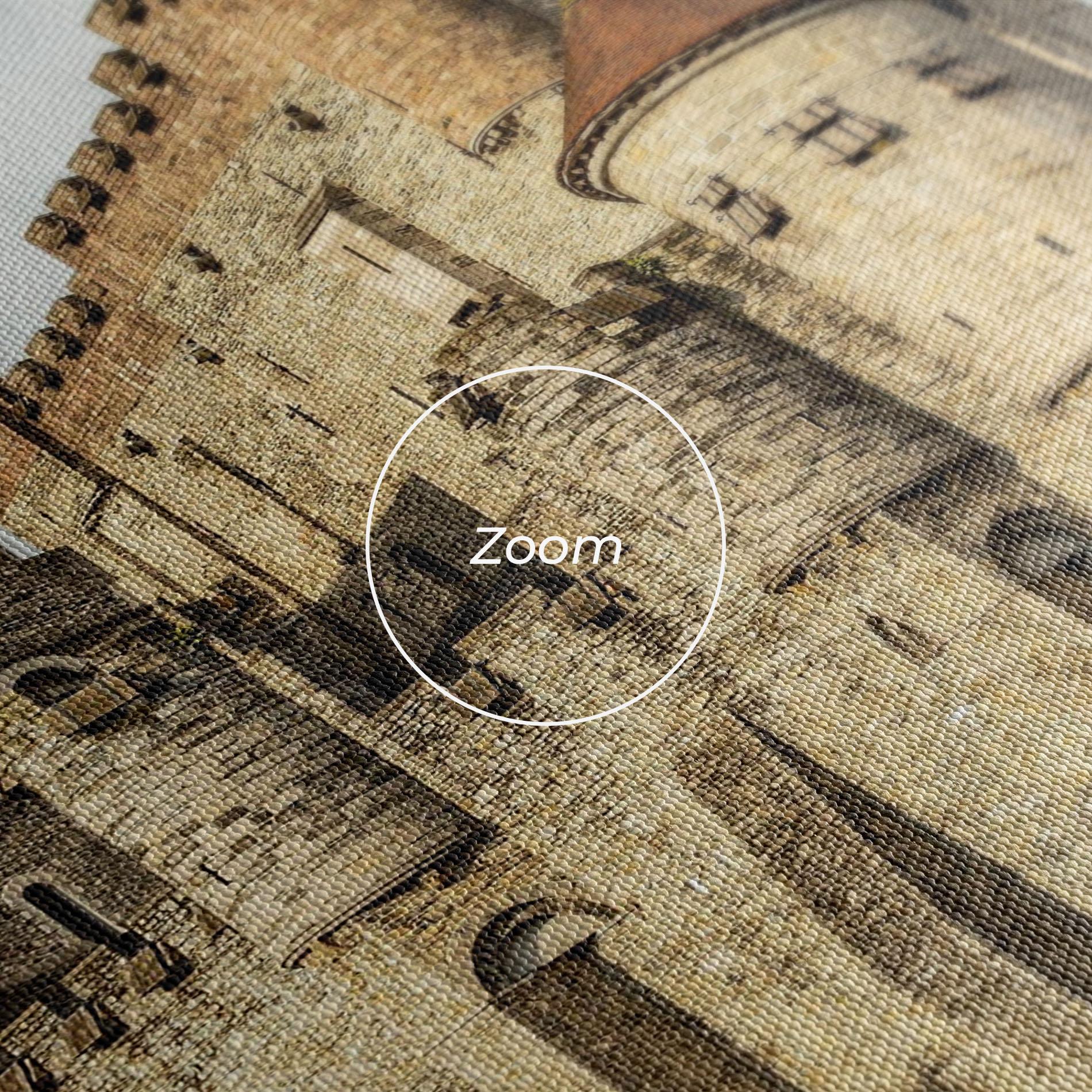 Tablou Canvas Medieval Castle Belgium mockup 3