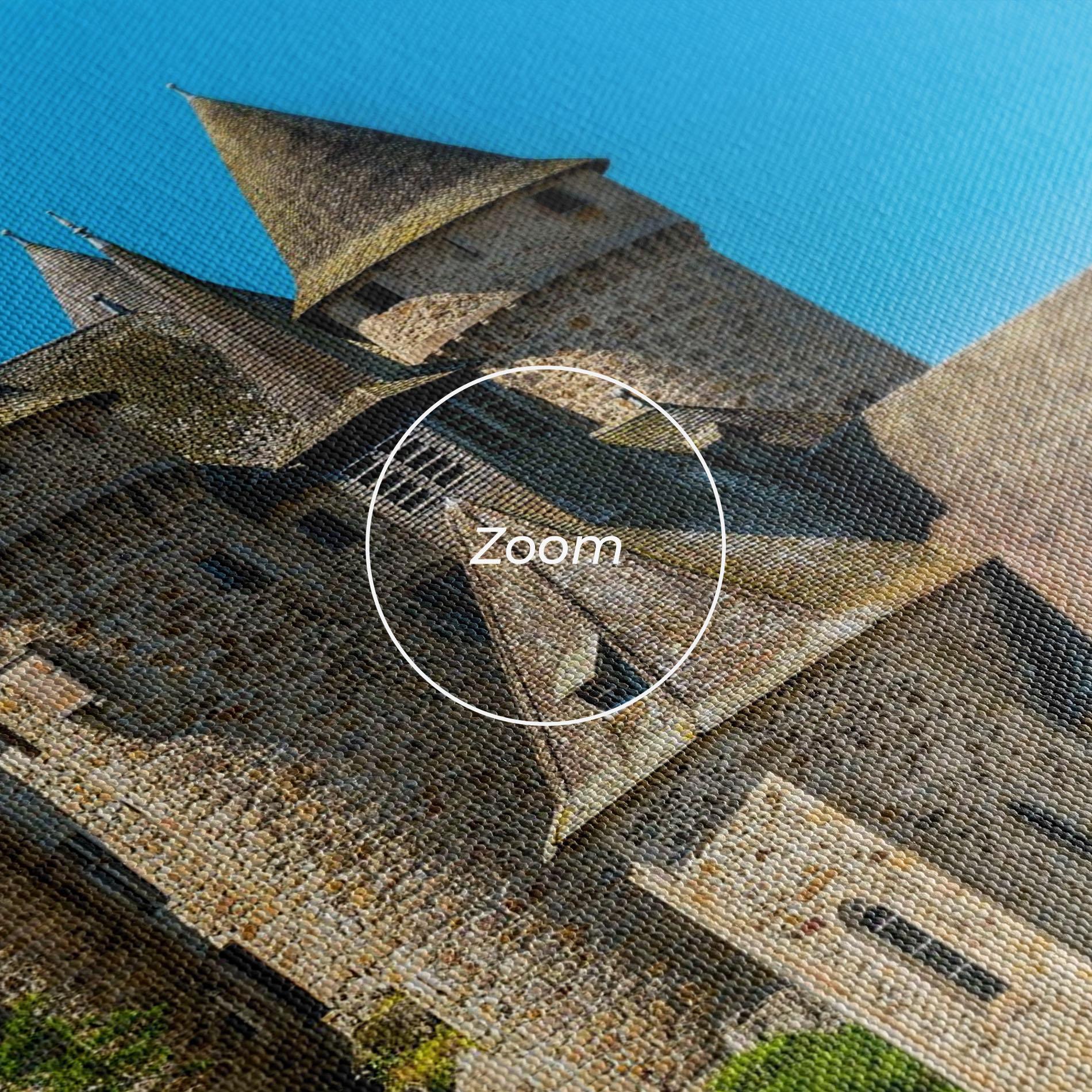 Tablou Canvas Medieval Castle France mockup 3