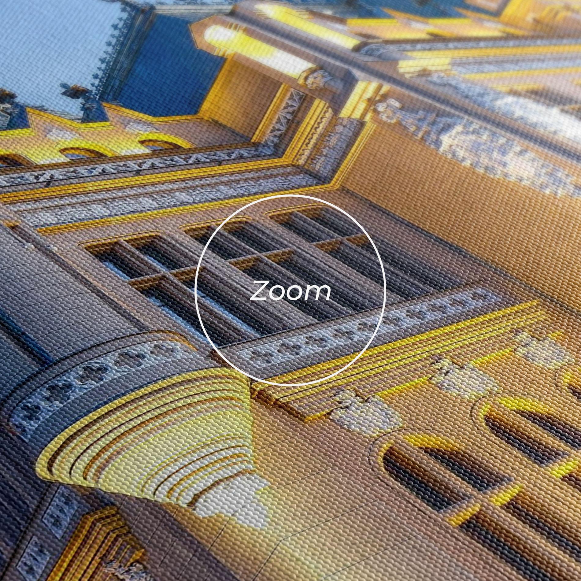 Tablou Canvas Palace Culture Romania mockup 3