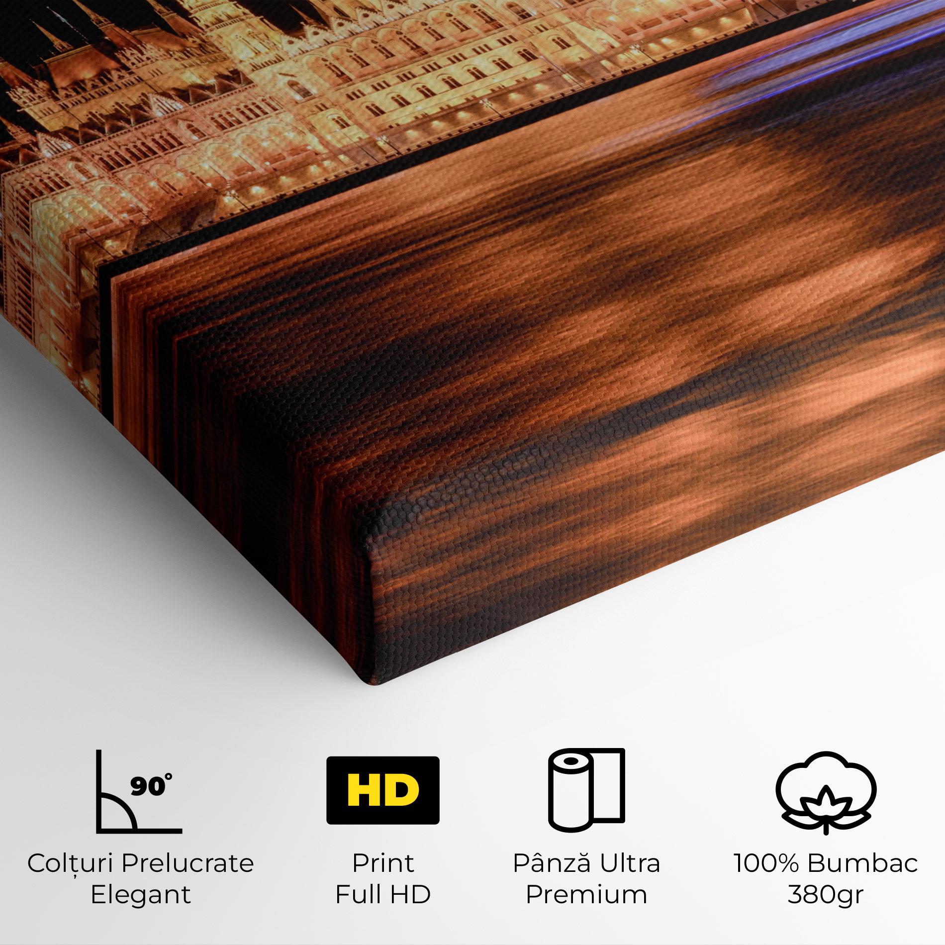 Tablou Canvas Night Reflection mockup 4