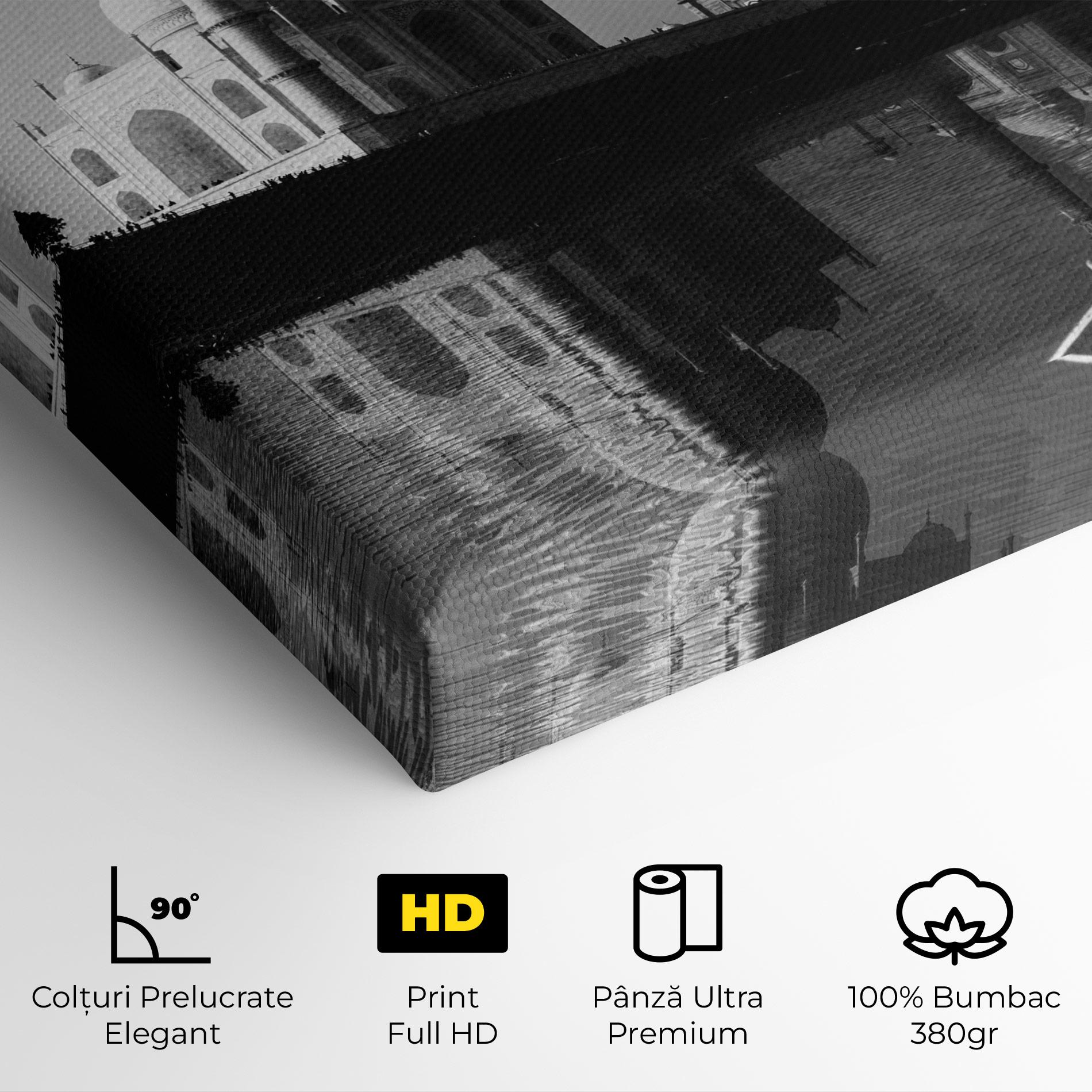 Tablou Canvas Taj Mahal Reflected mockup 4