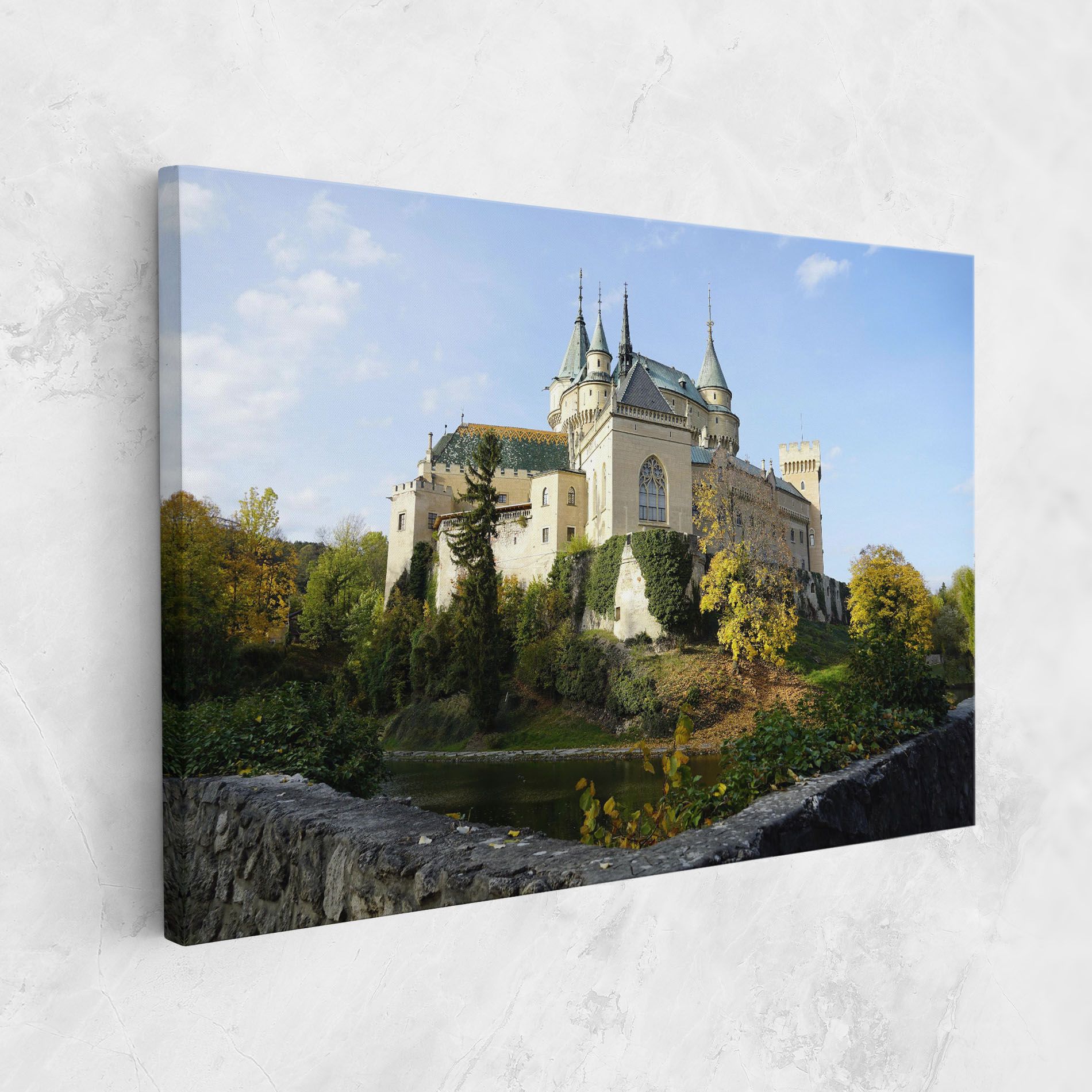 Bojnice Castle Slovakia mockup 1