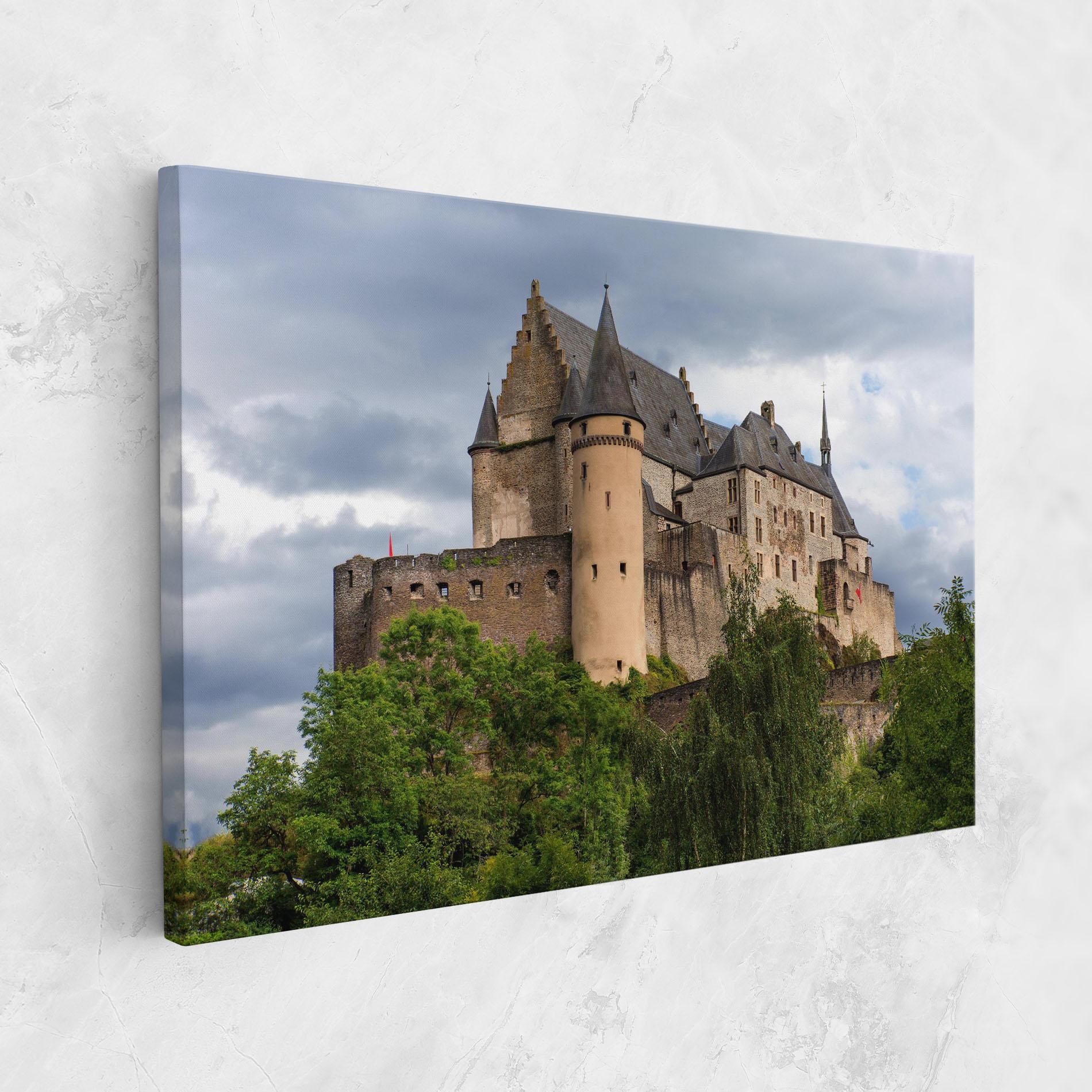 Tablou Canvas Castle Vianden mockup 1