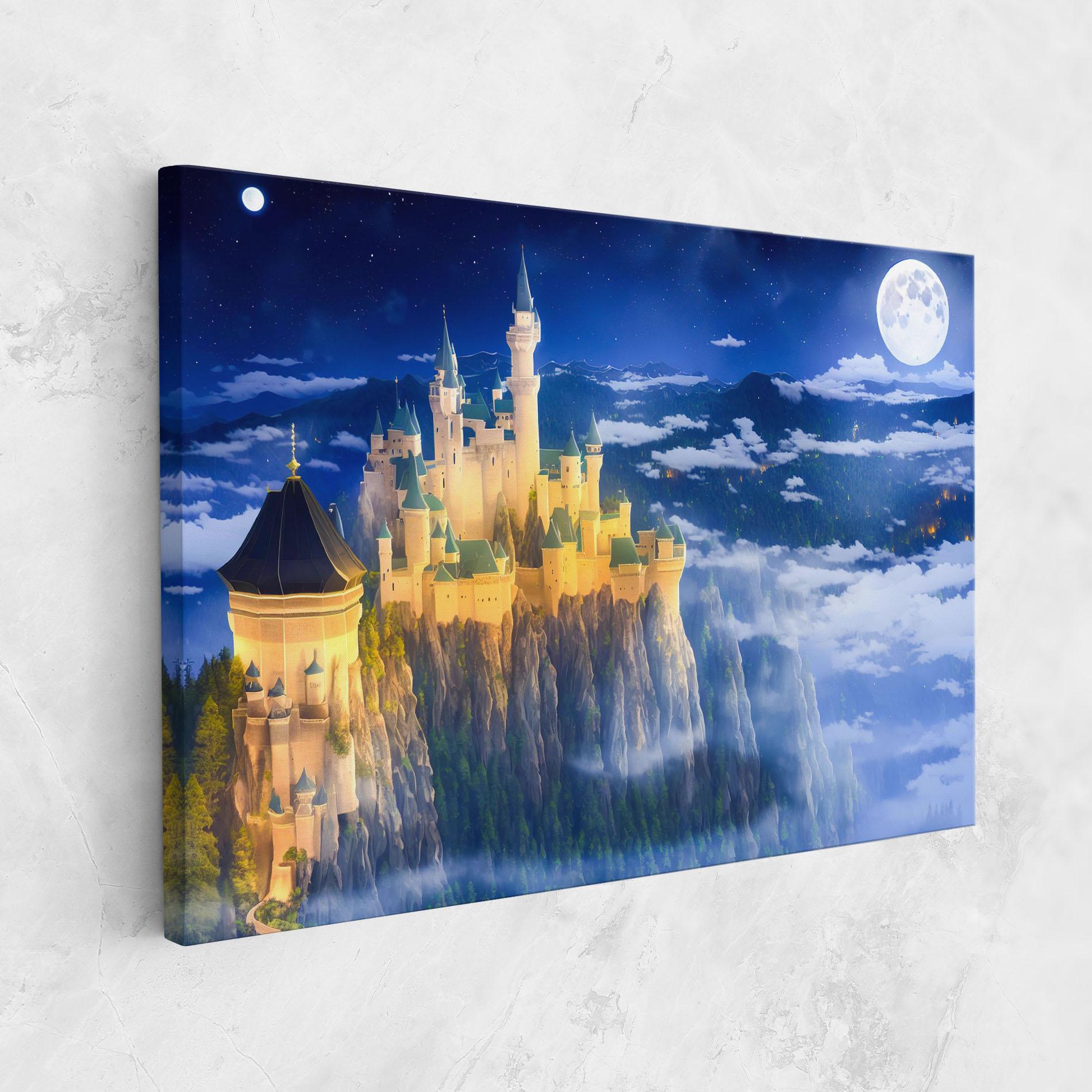 Tablou Canvas Fairytale Castle mockup 1
