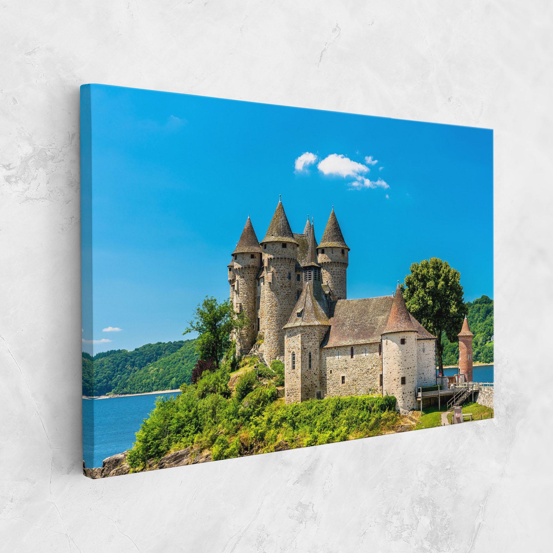 Tablou Canvas Medieval Castle France mockup 1