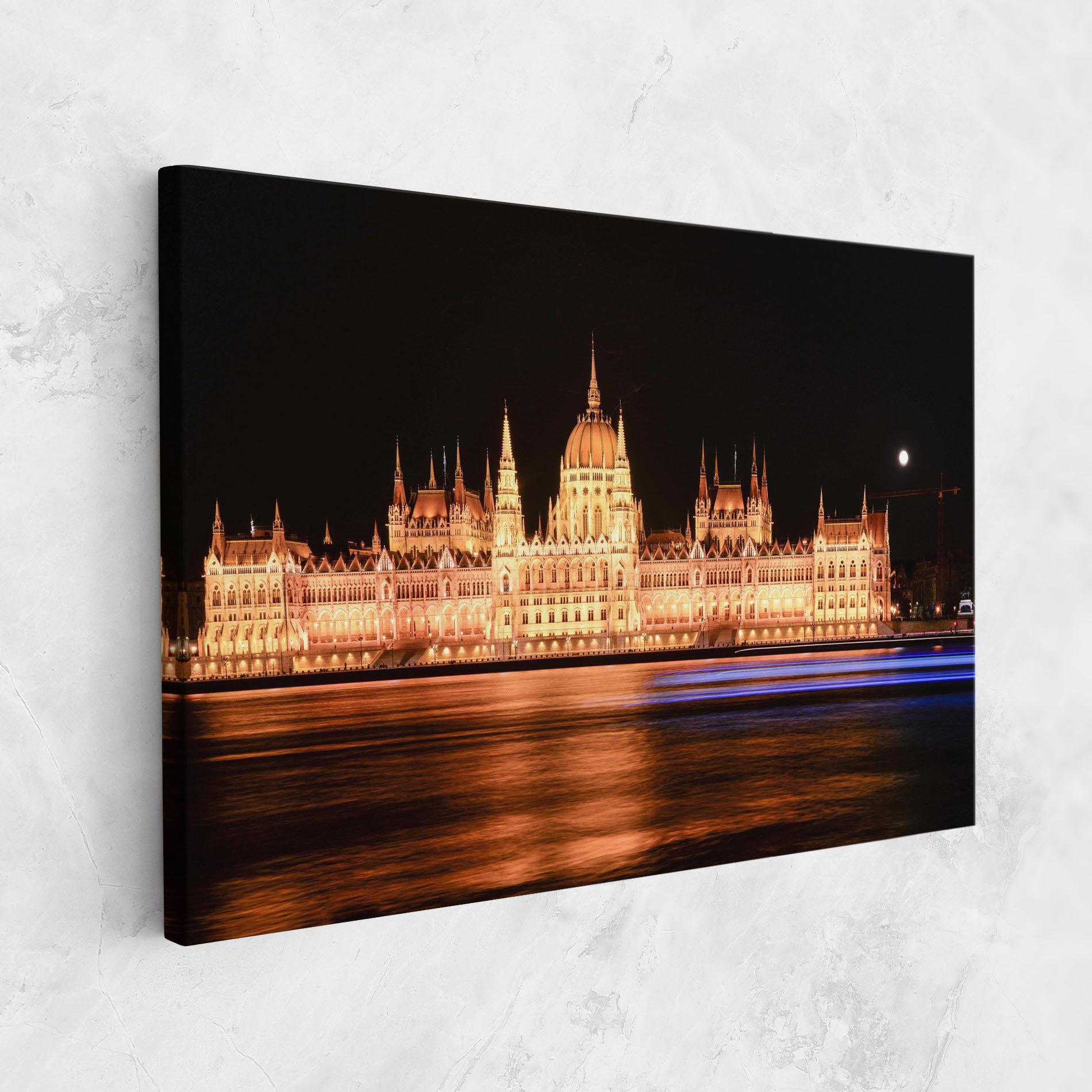 Tablou Canvas Night Reflection mockup 1