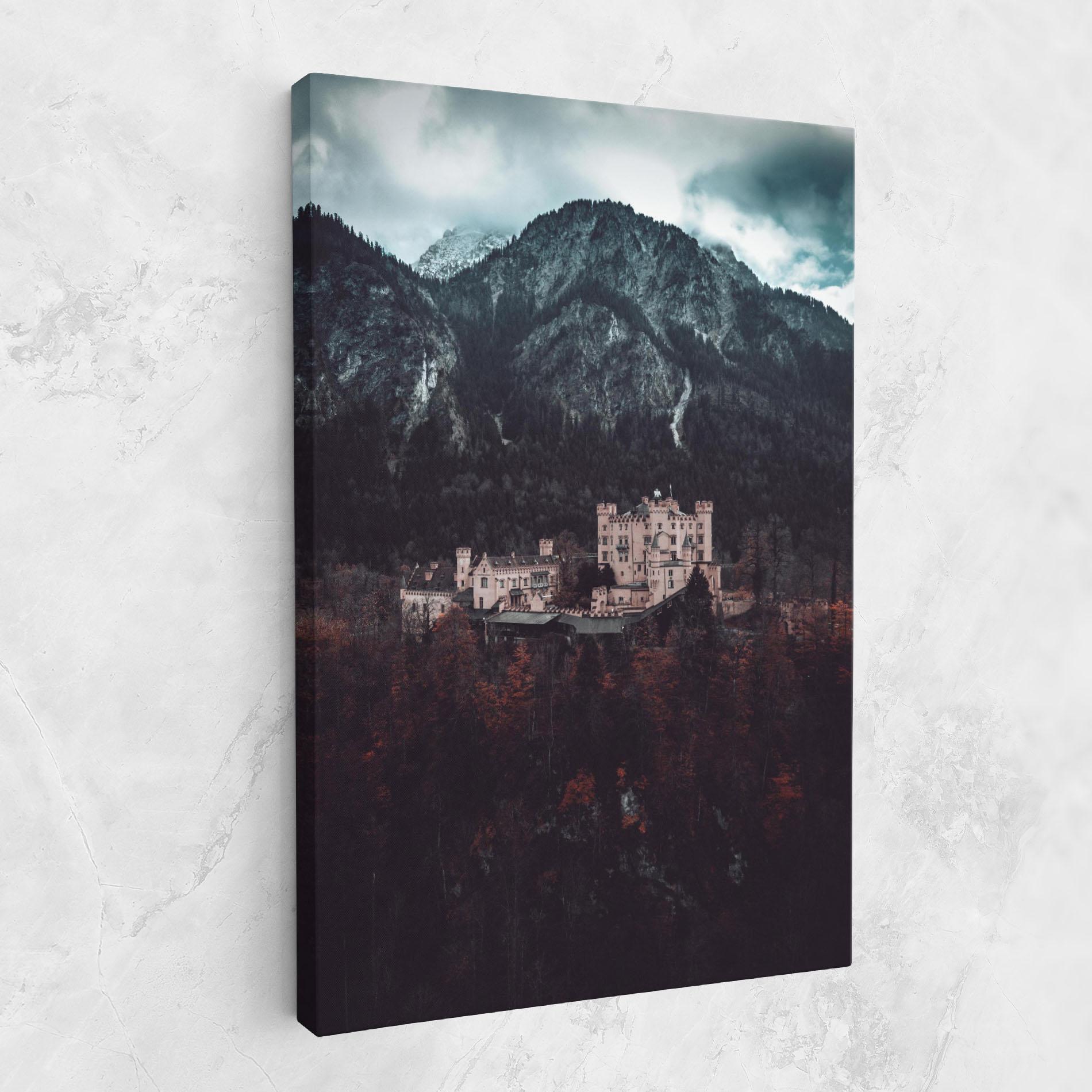Tablou Canvas Forest Castle mockup 1