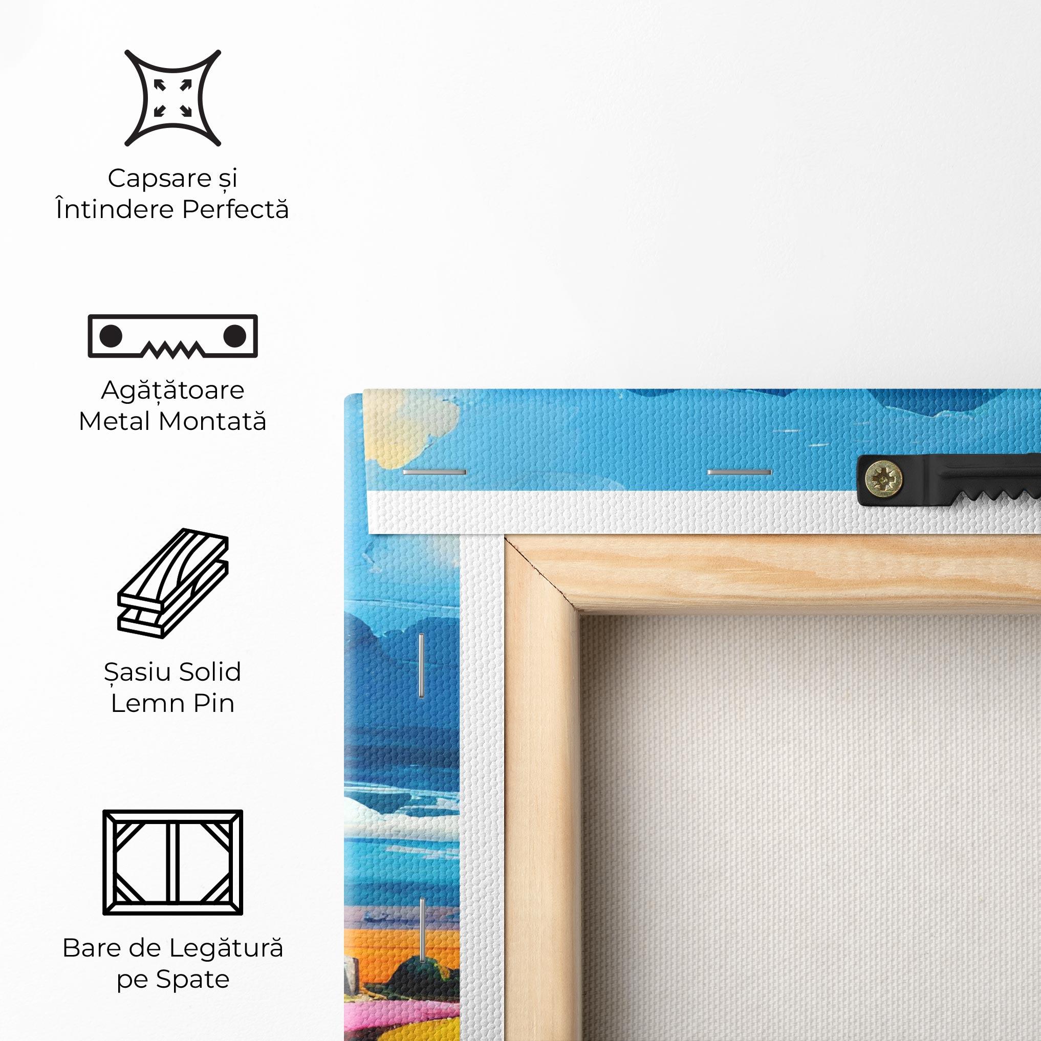 Tablou Canvas Antique Building Art mockup 5