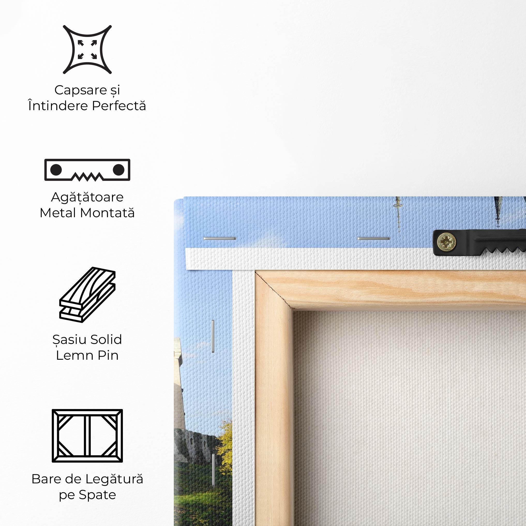 Tablou Canvas Bojnice Castle Slovakia mockup 5