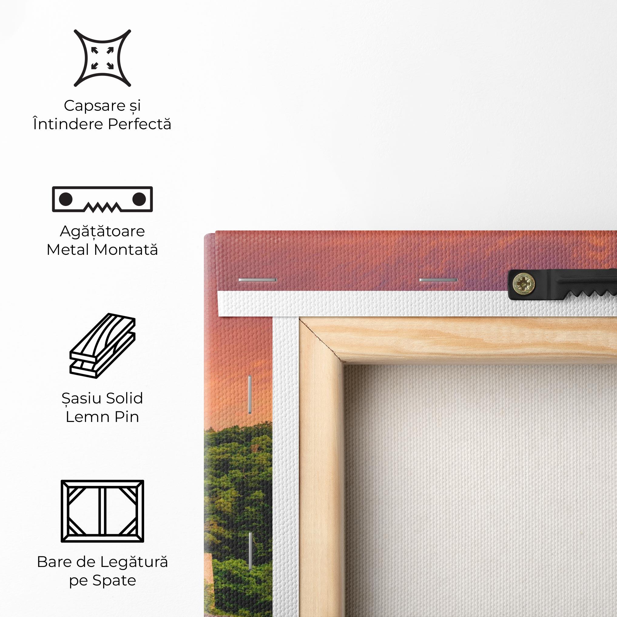 Tablou Canvas Burg Eltz Castle mockup 5