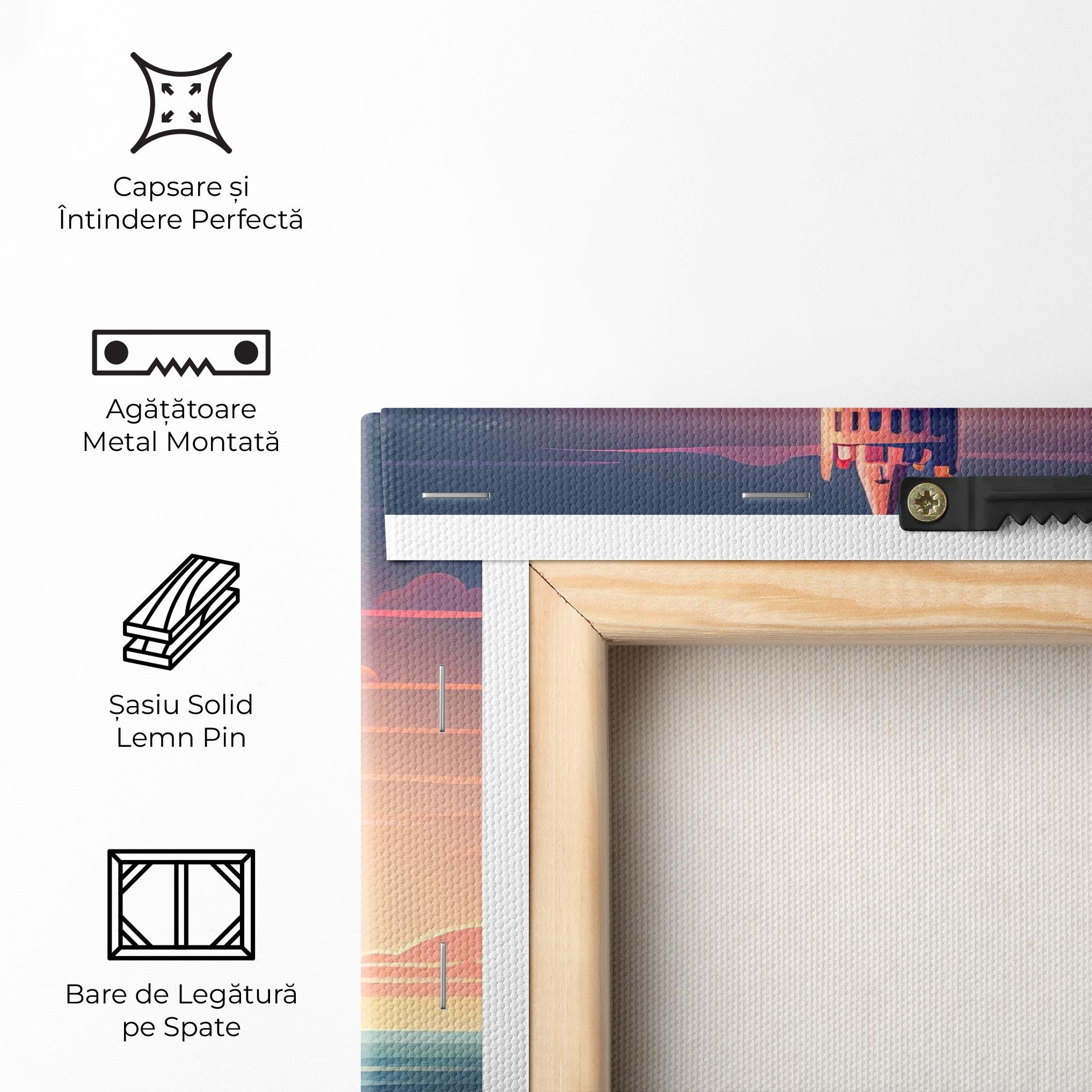 Tablou Canvas Cliff Castle mockup 5