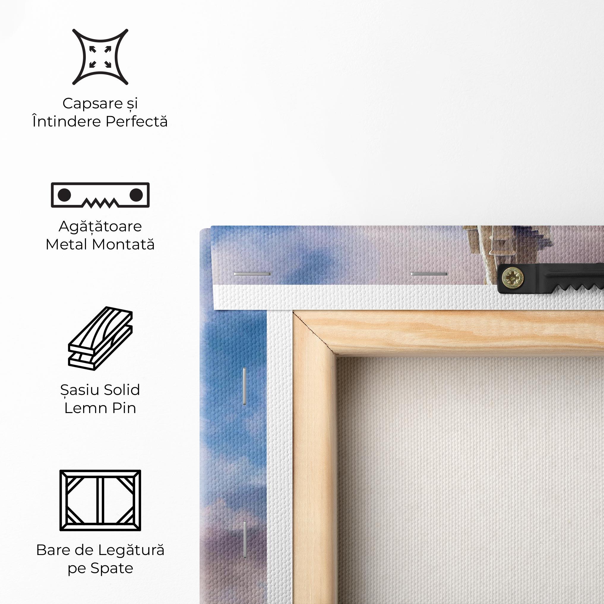 Tablou Canvas Cream Castle mockup 5