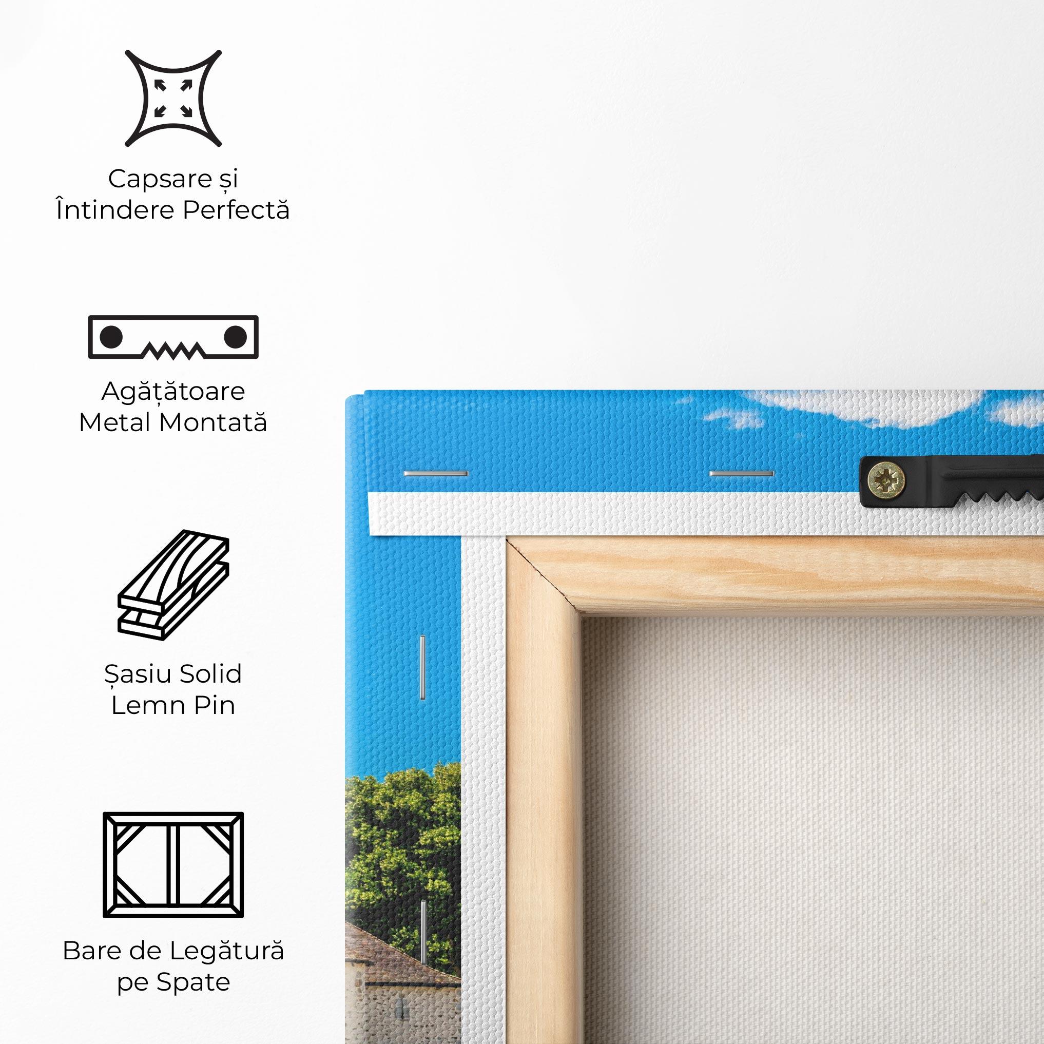 Tablou Canvas Medieval Castle France mockup 5