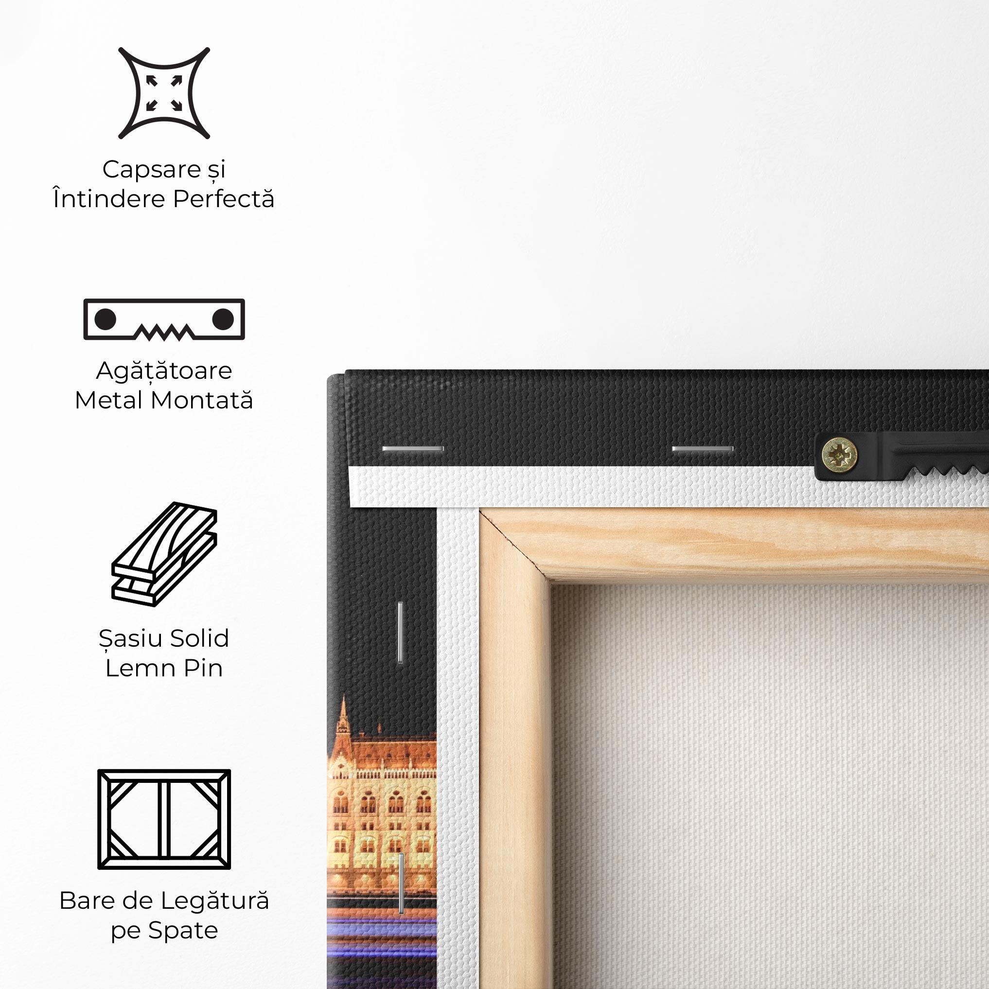 Tablou Canvas Night Reflection mockup 5