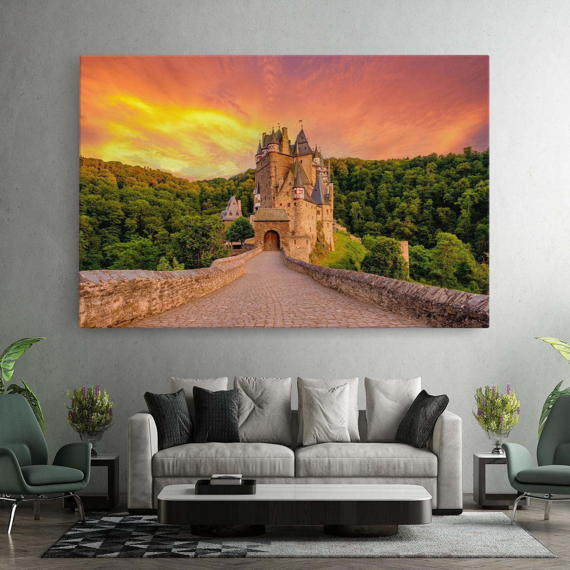 Tablou Canvas Burg Eltz Castle mockup 7