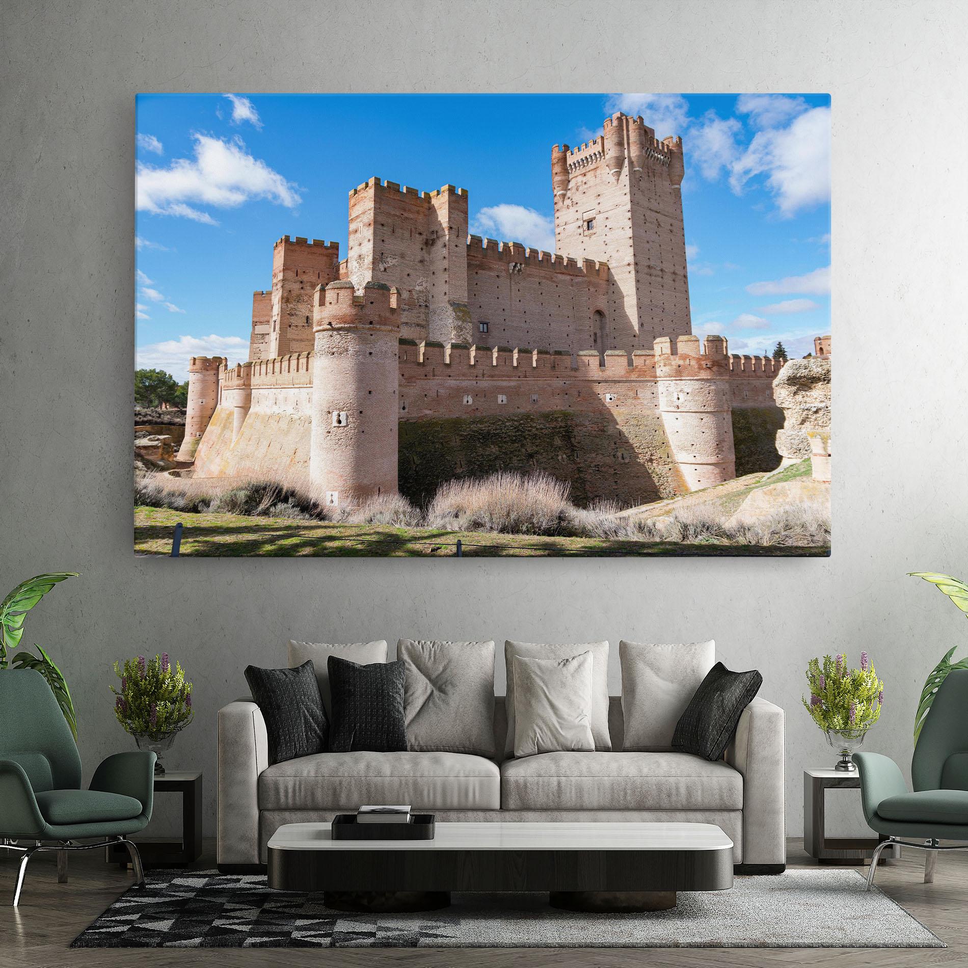 Tablou Canvas Castle La Mota mockup 7