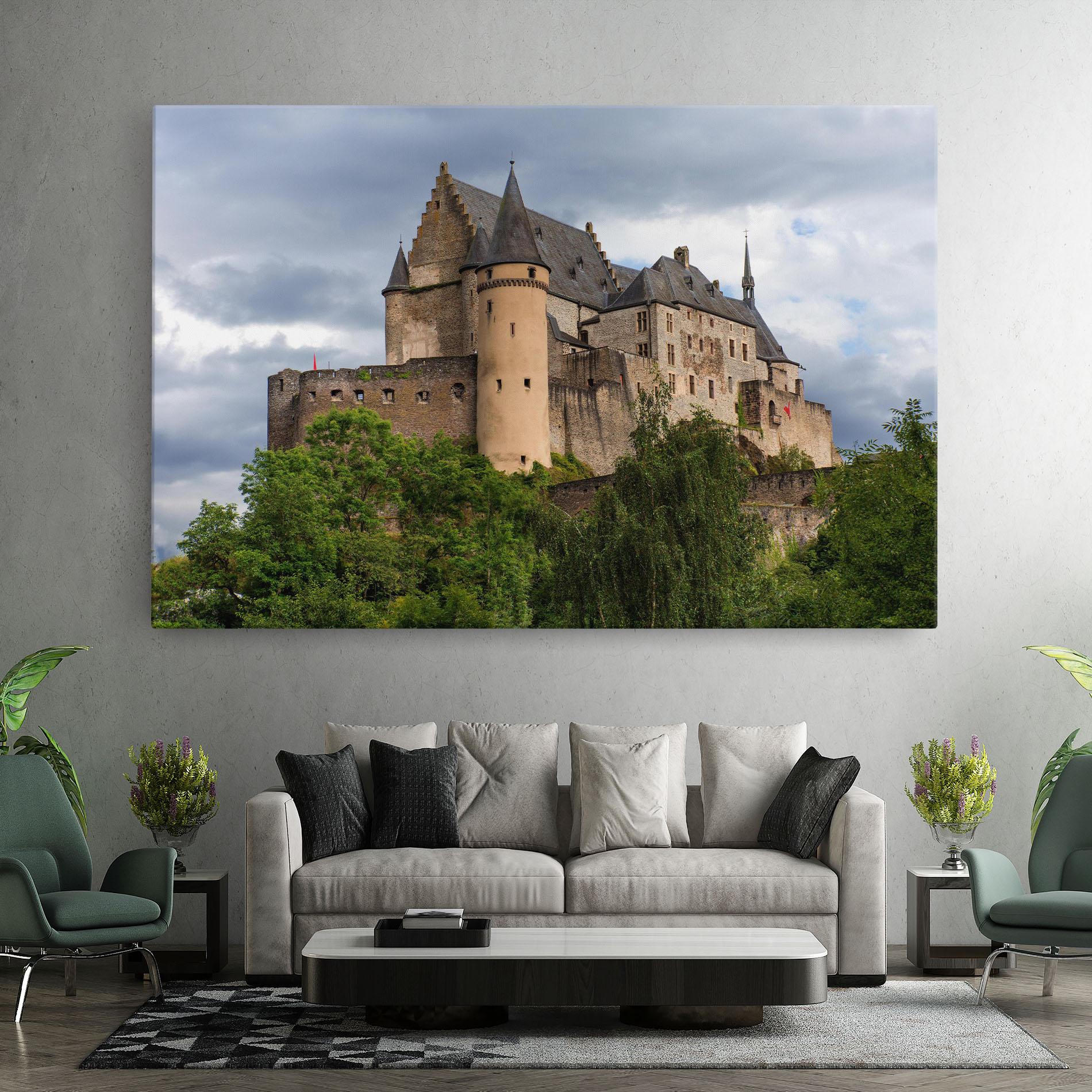 Tablou Canvas Castle Vianden mockup 7