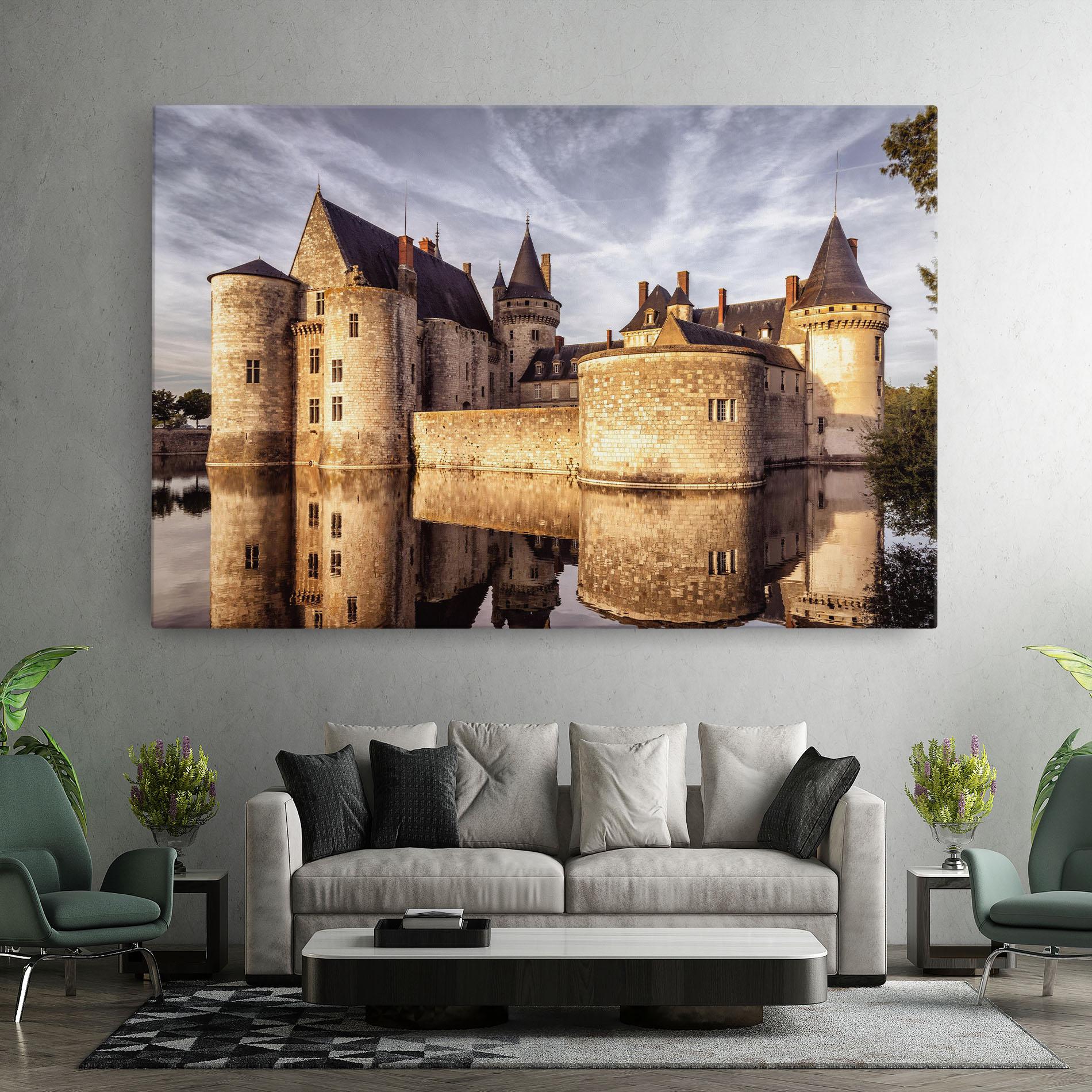 Tablou Canvas Chateau Castle mockup 7