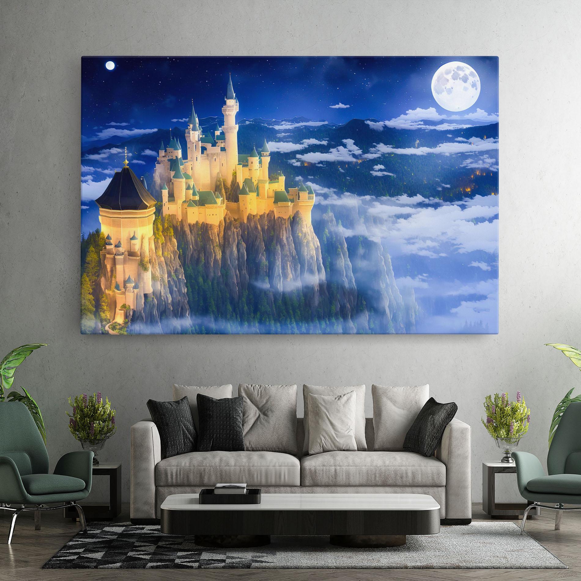 Tablou Canvas Fairytale Castle mockup 7