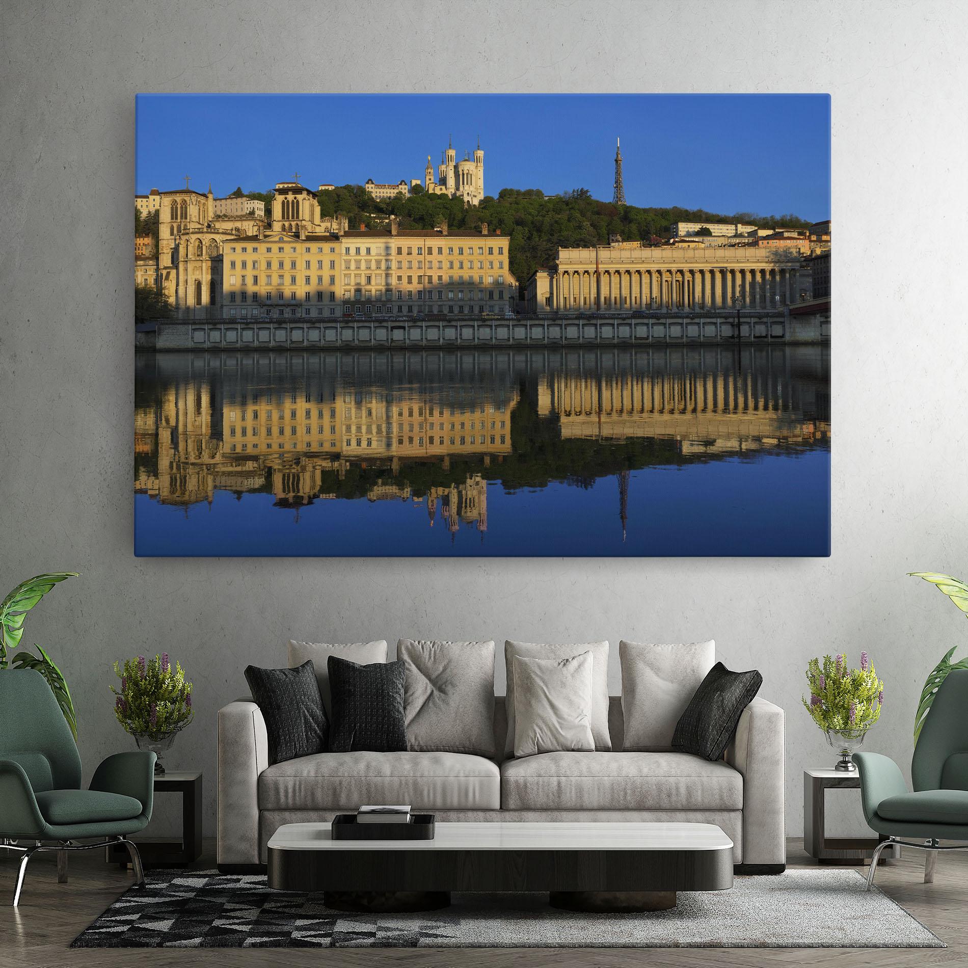 Tablou Canvas Lyon France mockup 7