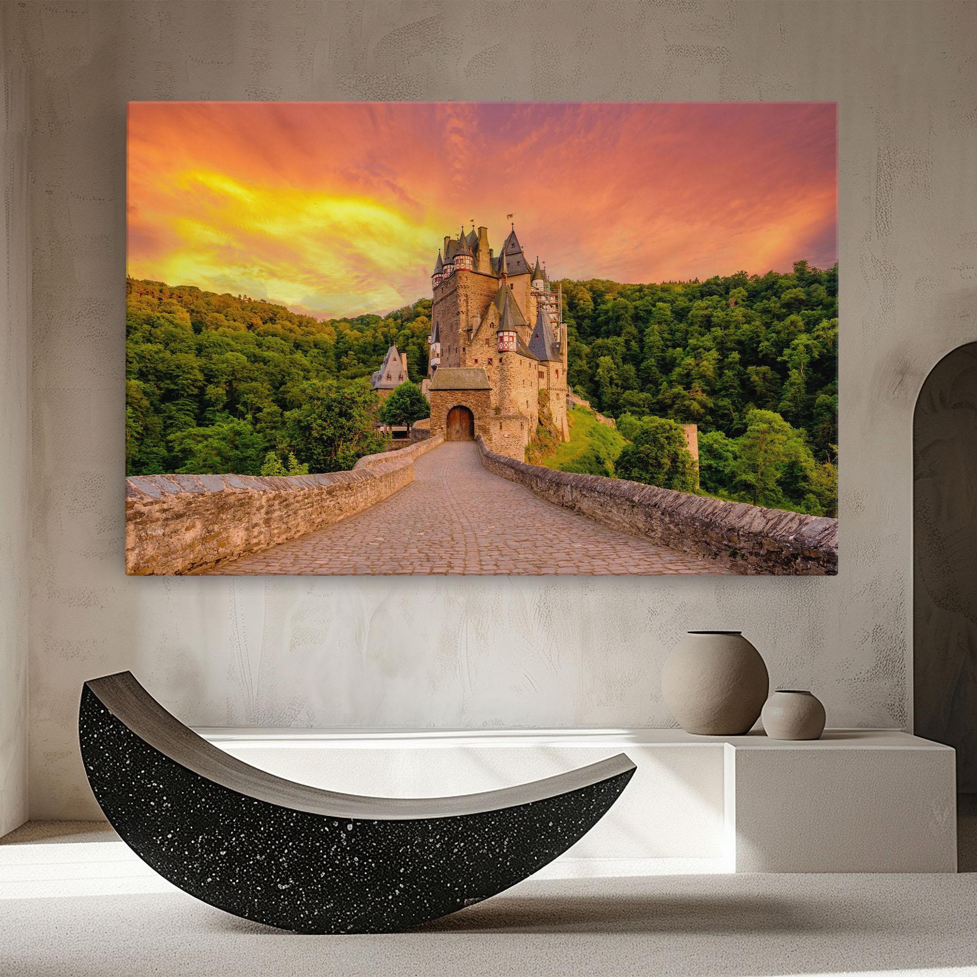 Tablou Canvas Burg Eltz Castle mockup 8