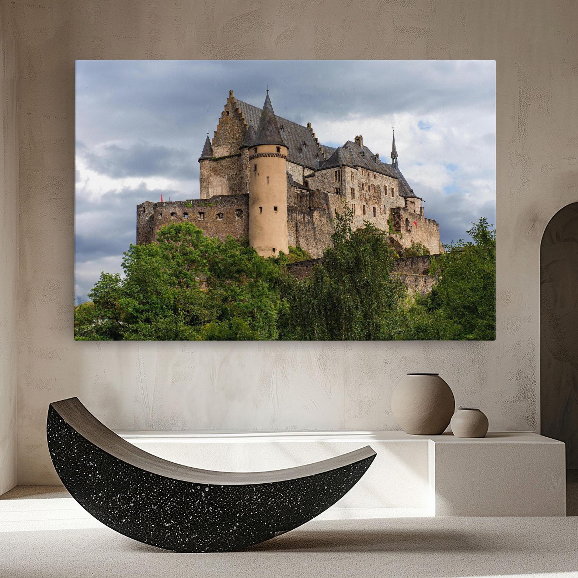 Tablou Canvas Castle Vianden mockup 8