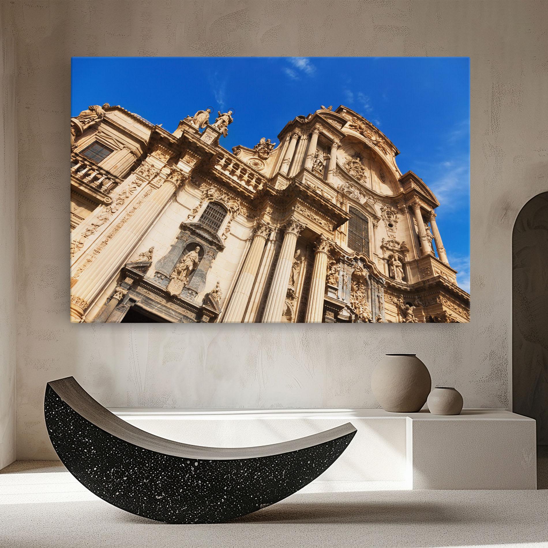 Tablou Canvas Church Saint Mary mockup 8