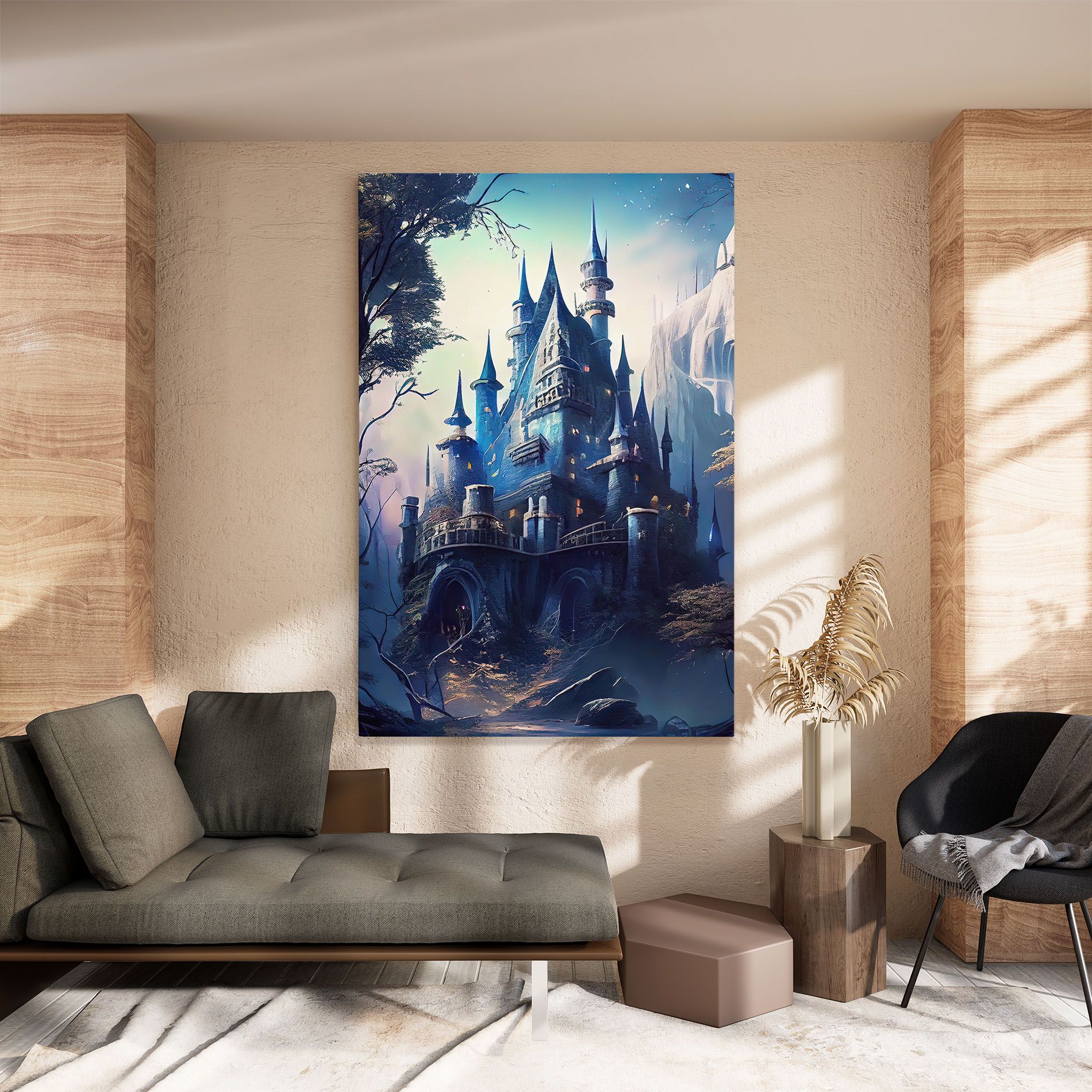 Blue Art Castle mockup 8