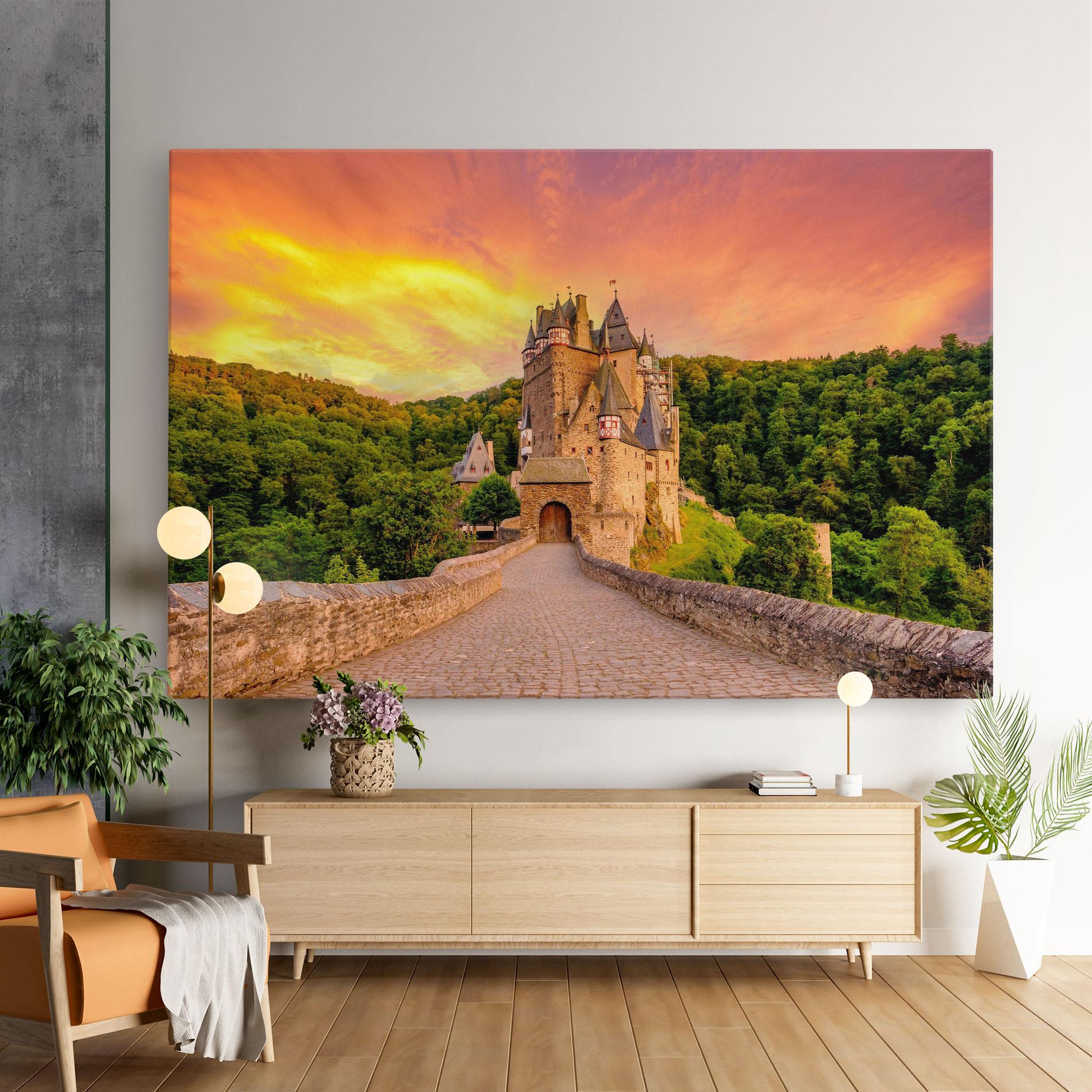 Tablou Canvas Burg Eltz Castle mockup 9