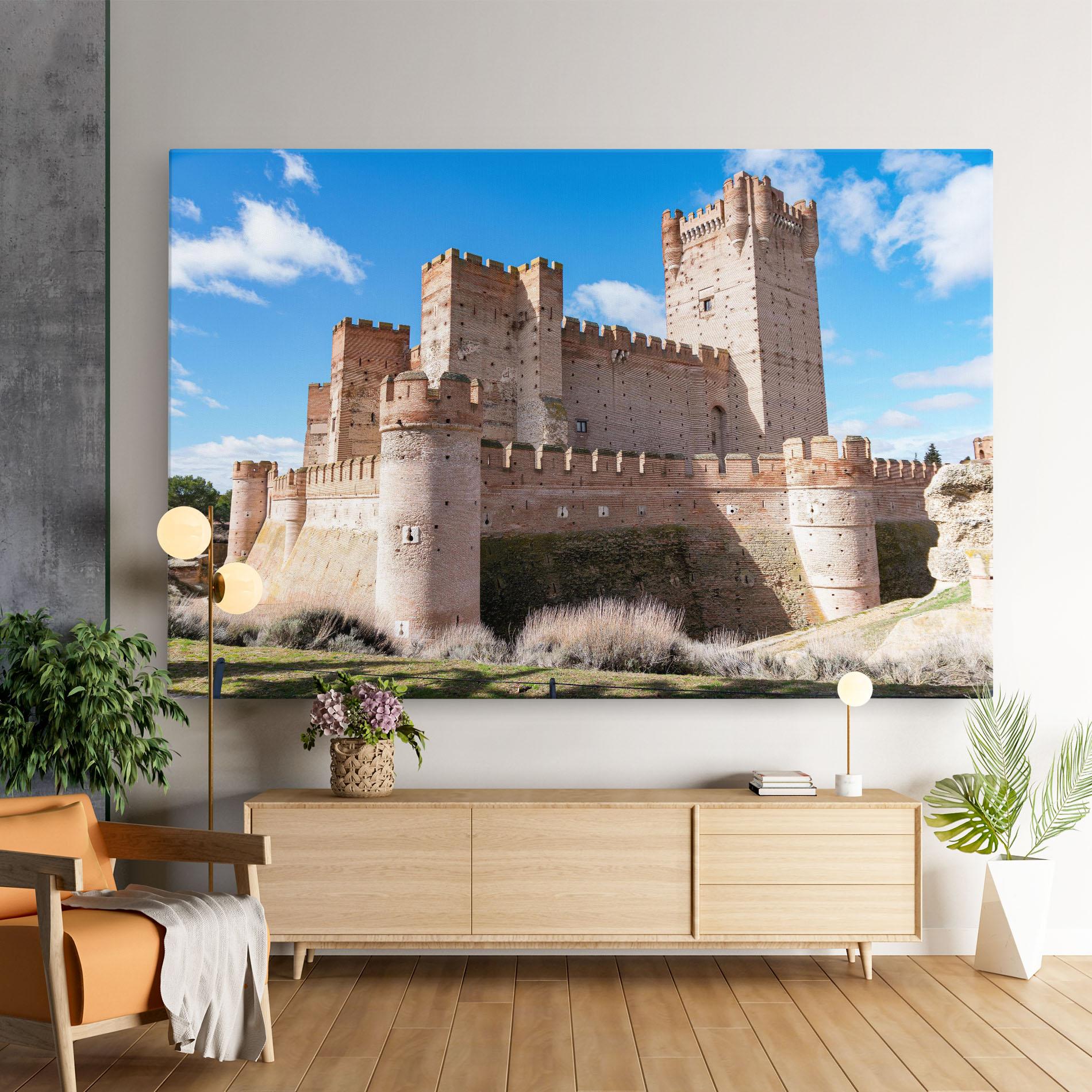 Tablou Canvas Castle La Mota mockup 9