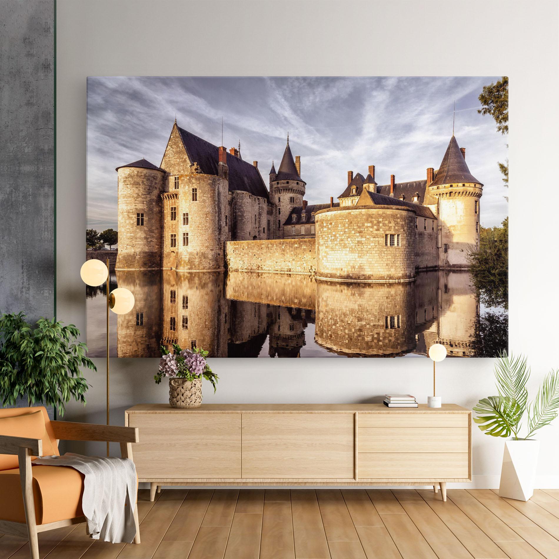 Tablou Canvas Chateau Castle mockup 9