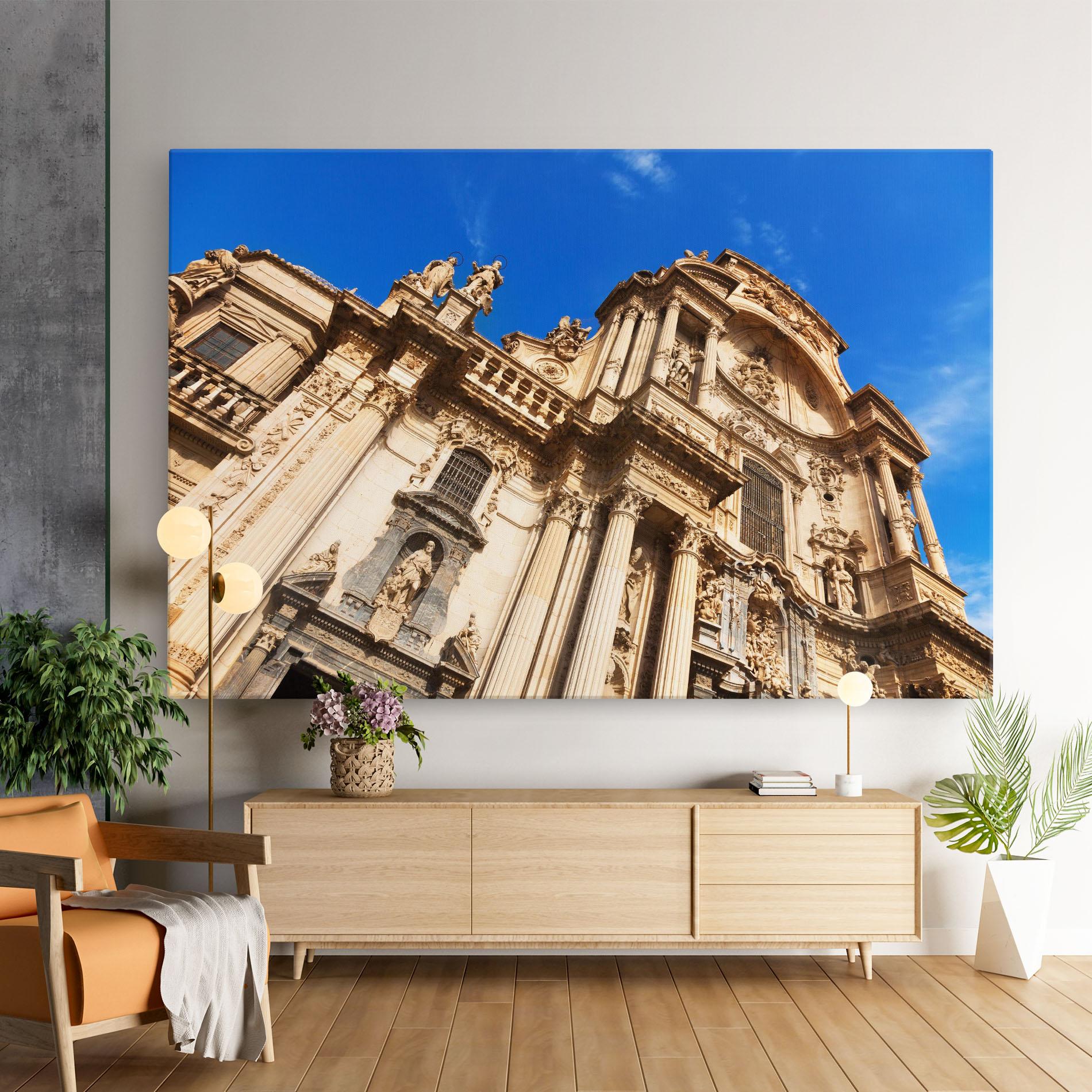 Tablou Canvas Church Saint Mary mockup 9