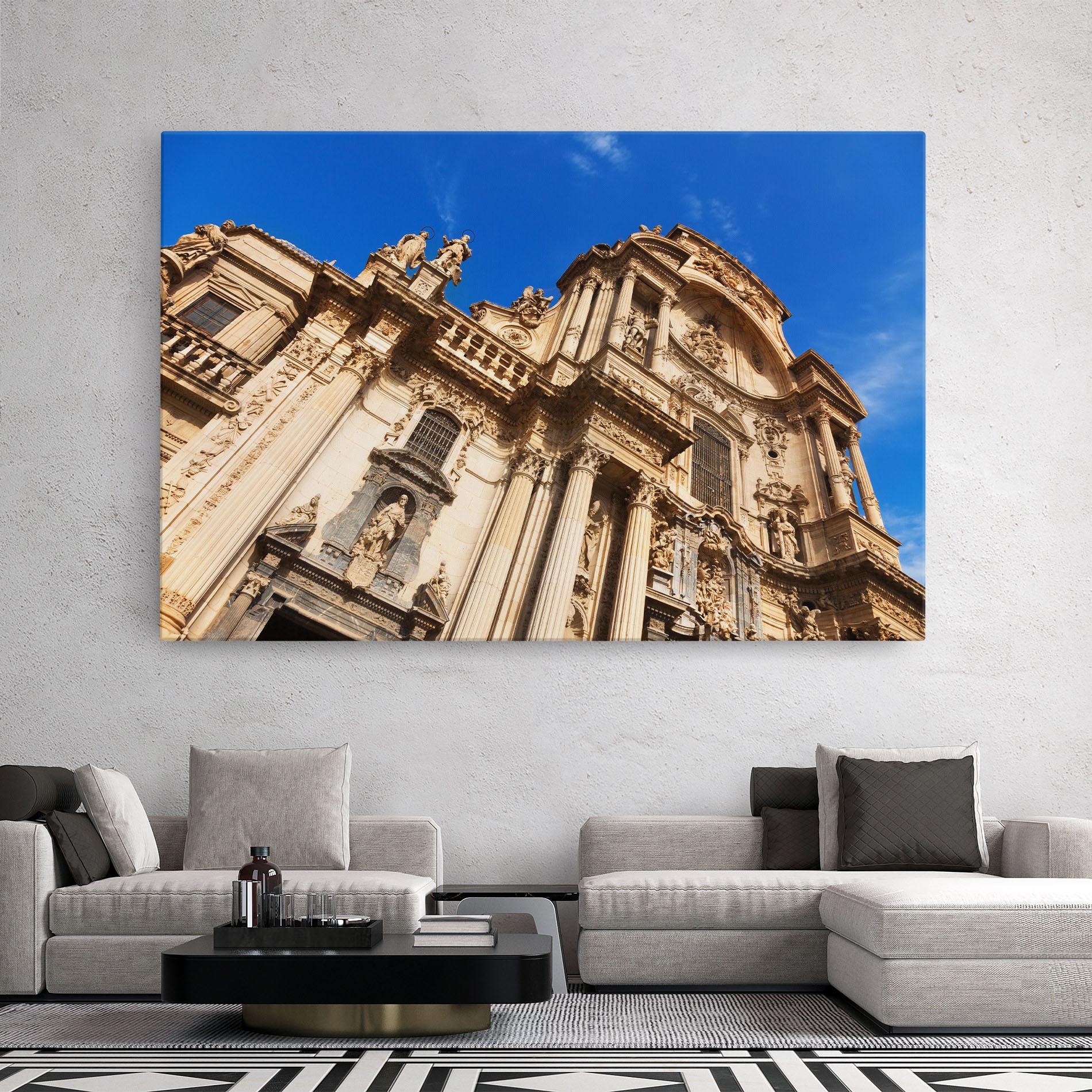 Tablou Canvas Church Saint Mary mockup 2